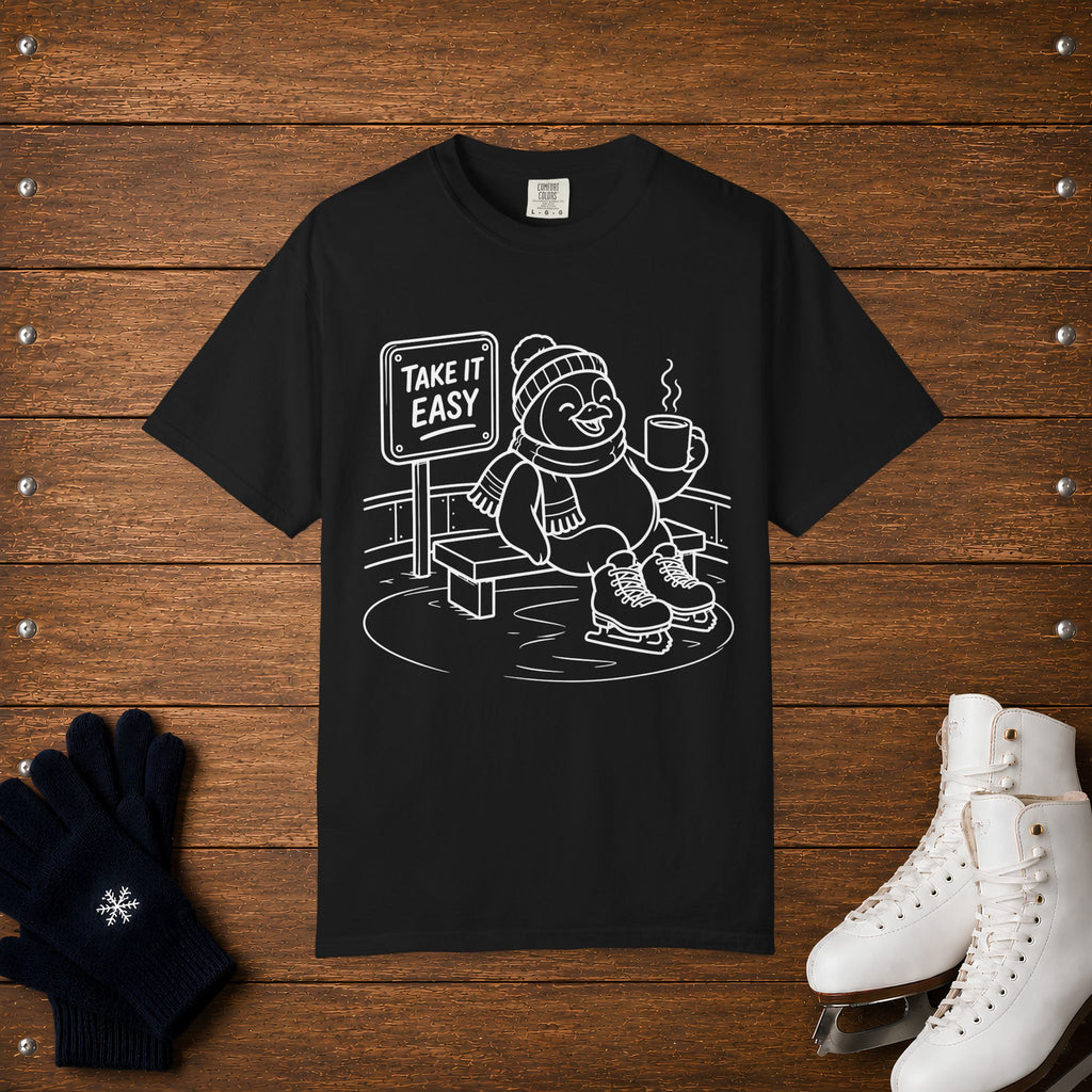 Take It Easy- Penguin T-Shirt