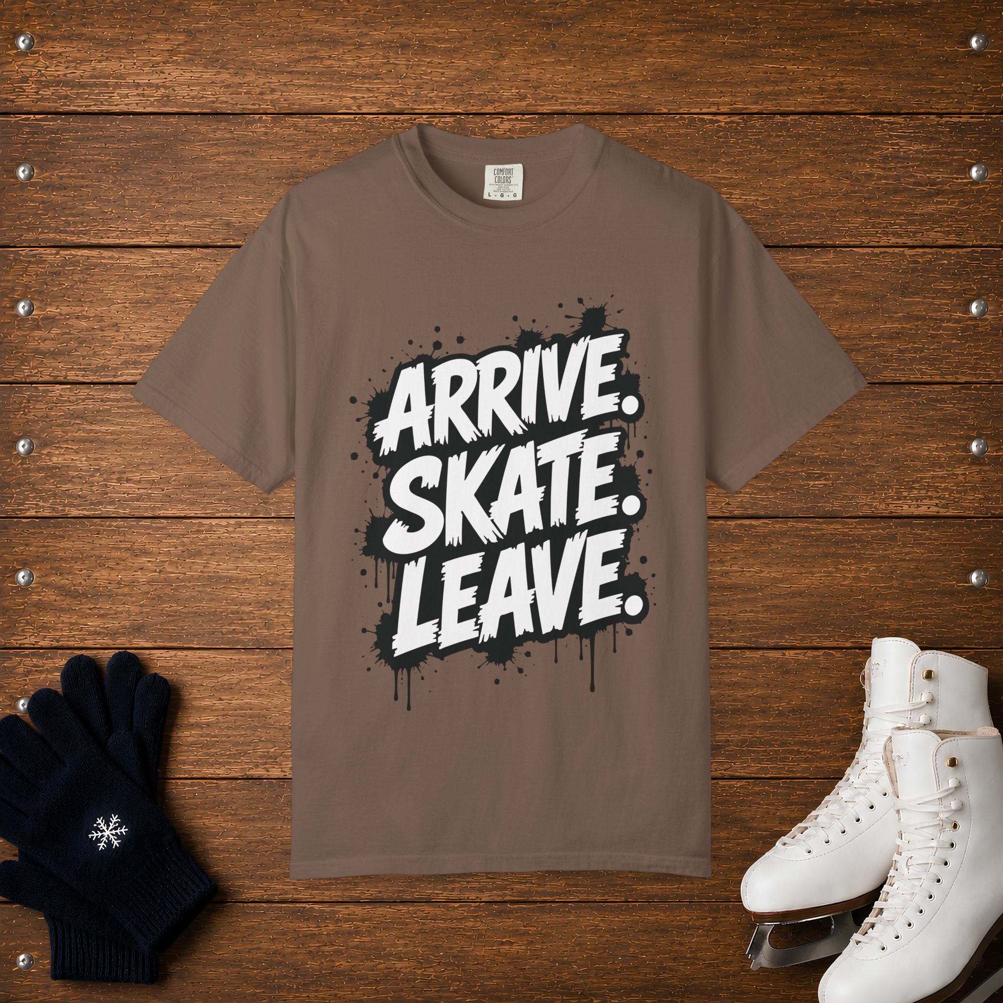 Arrive Skate Leave T-Shirt