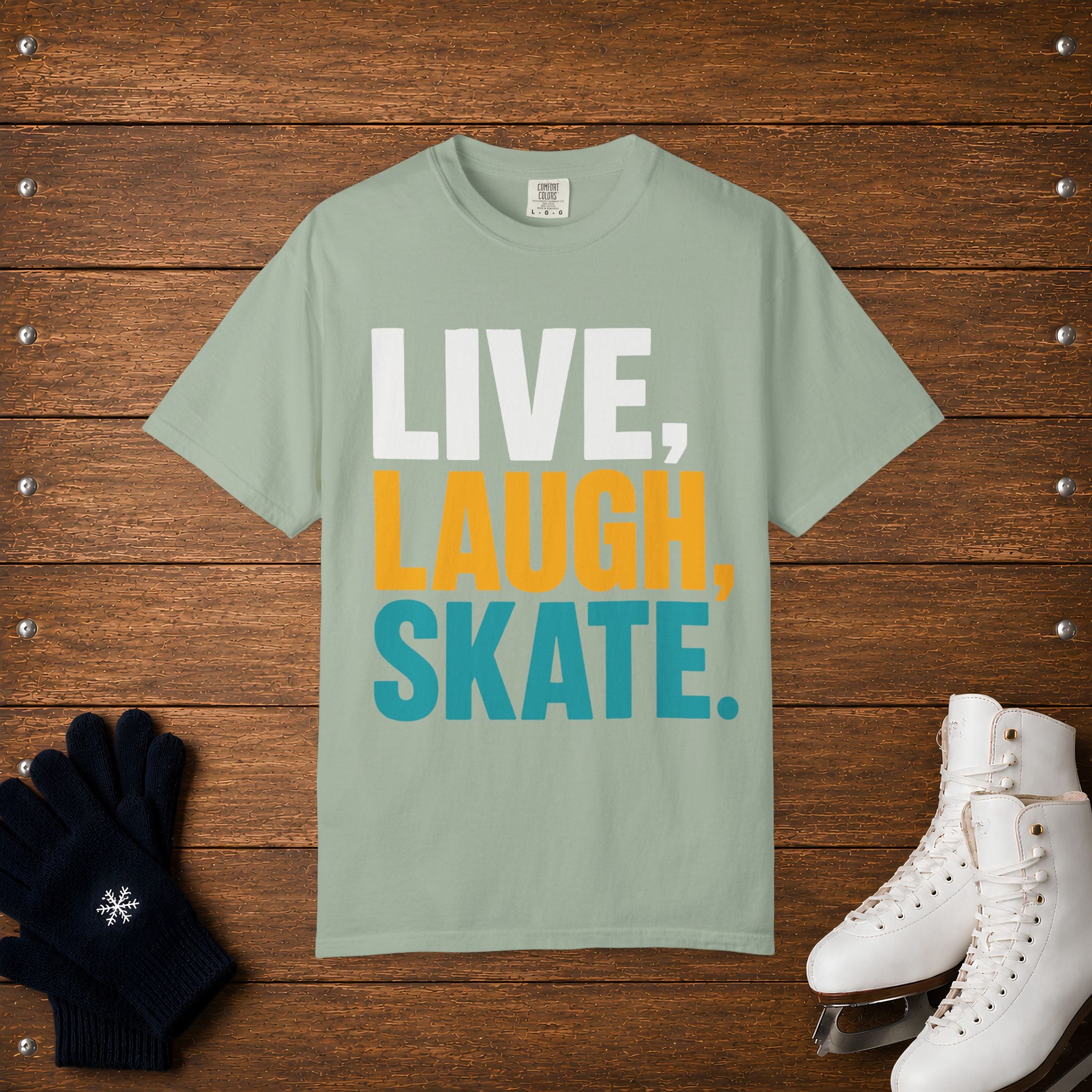 Live, Laugh, Skate T-Shirt