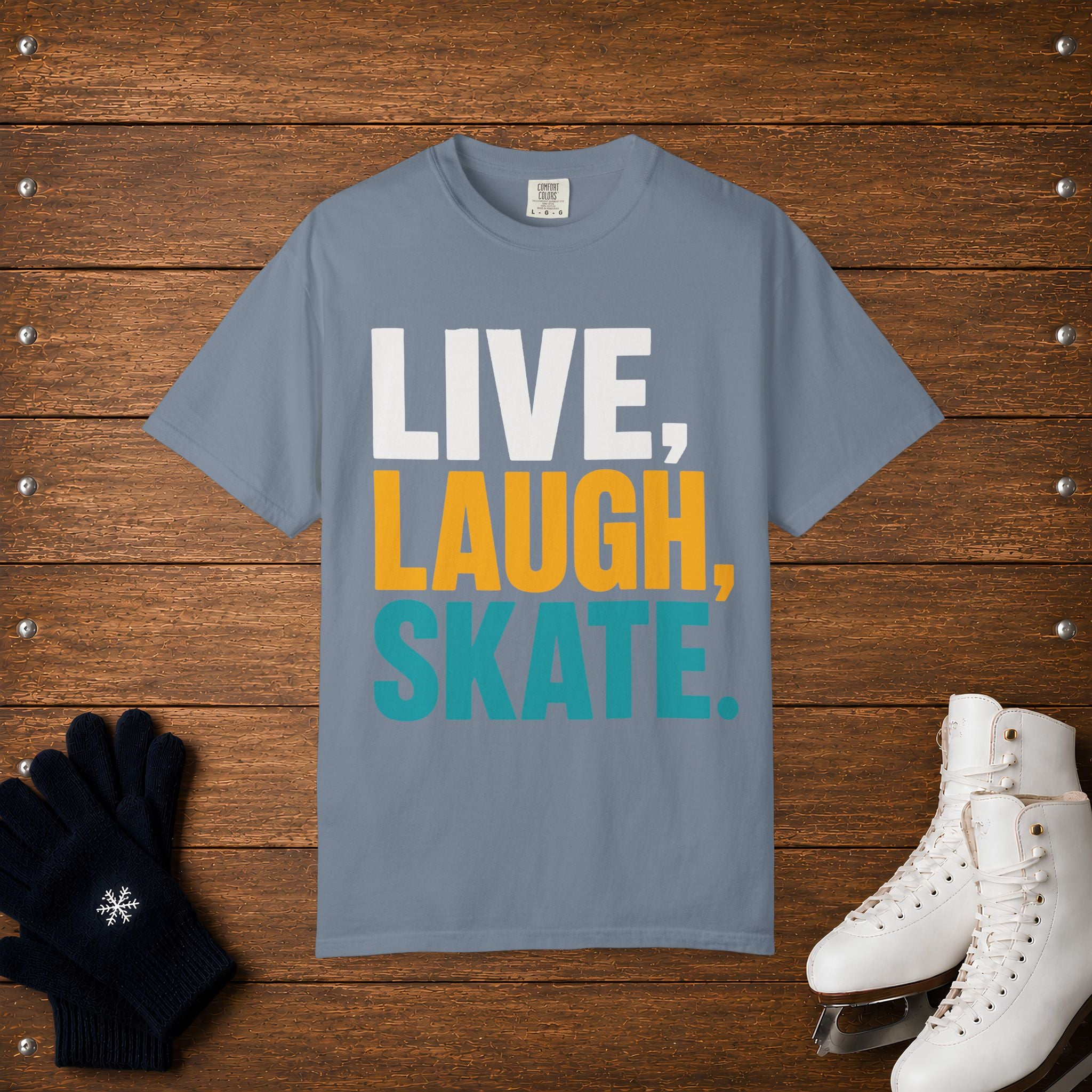 Live, Laugh, Skate T-Shirt