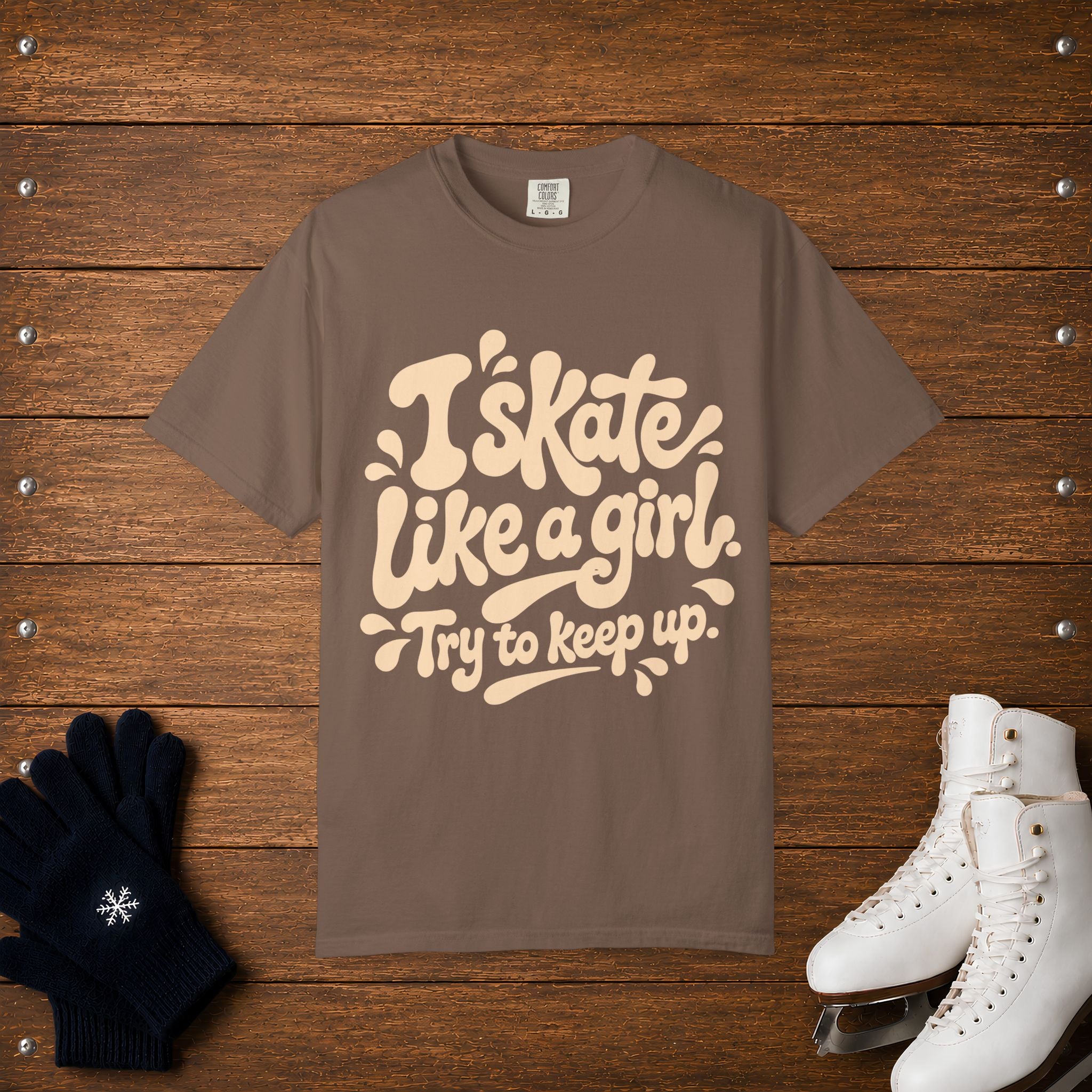 Skate Like A Girl- Keep Up T-Shirt