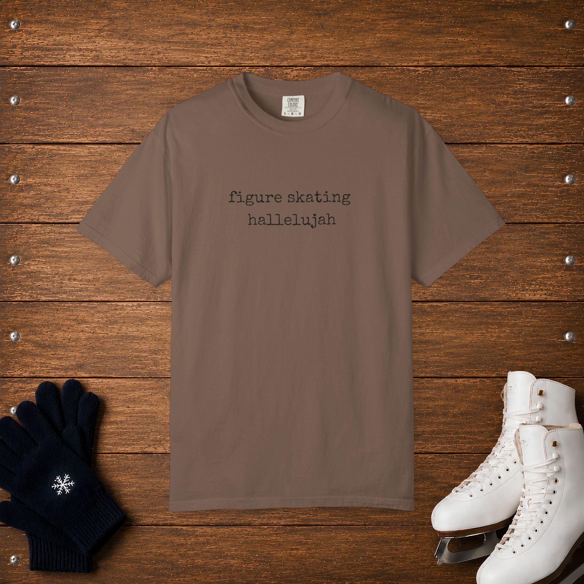 Figure Skating Hallelujah T-Shirt