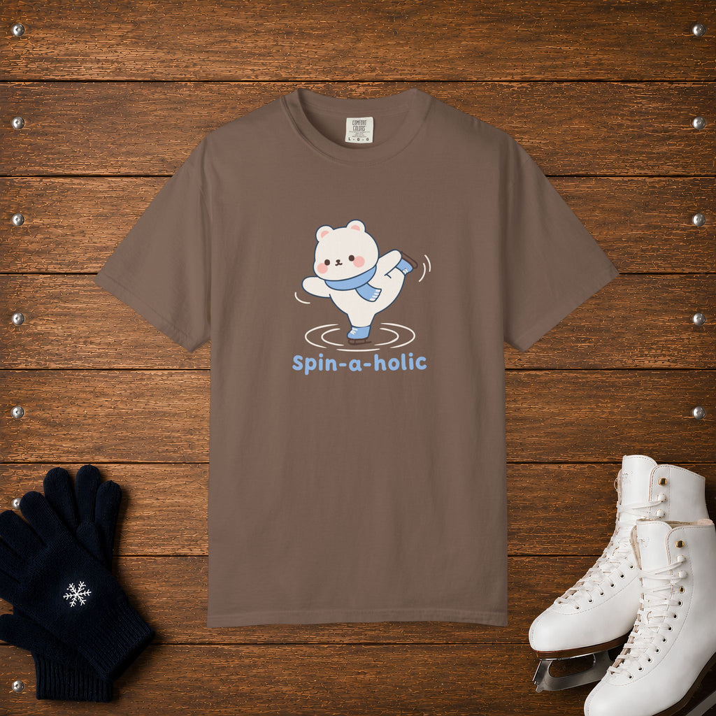 Spin-a-holic Bear T-Shirt