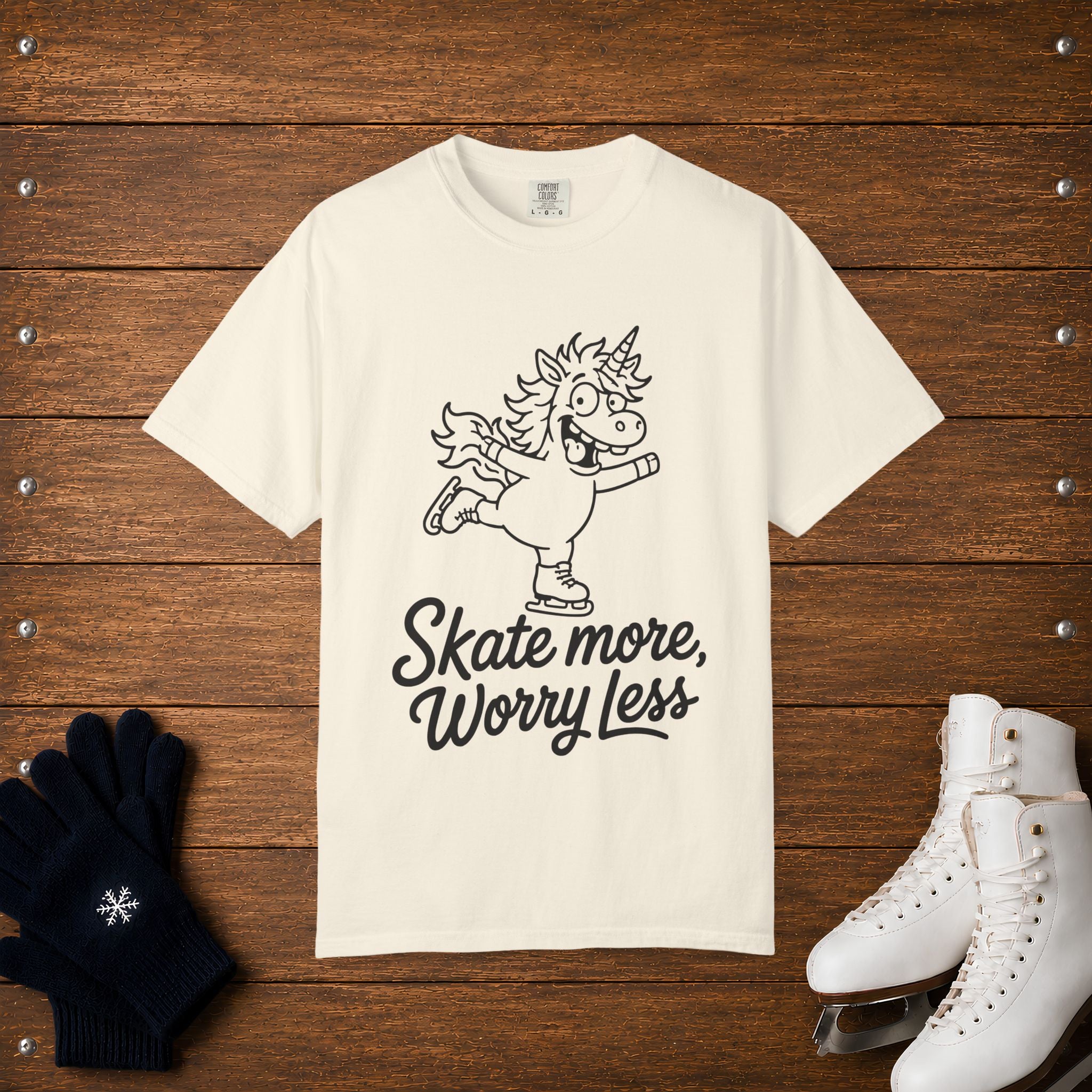 Worry Less- Unicorn T-Shirt
