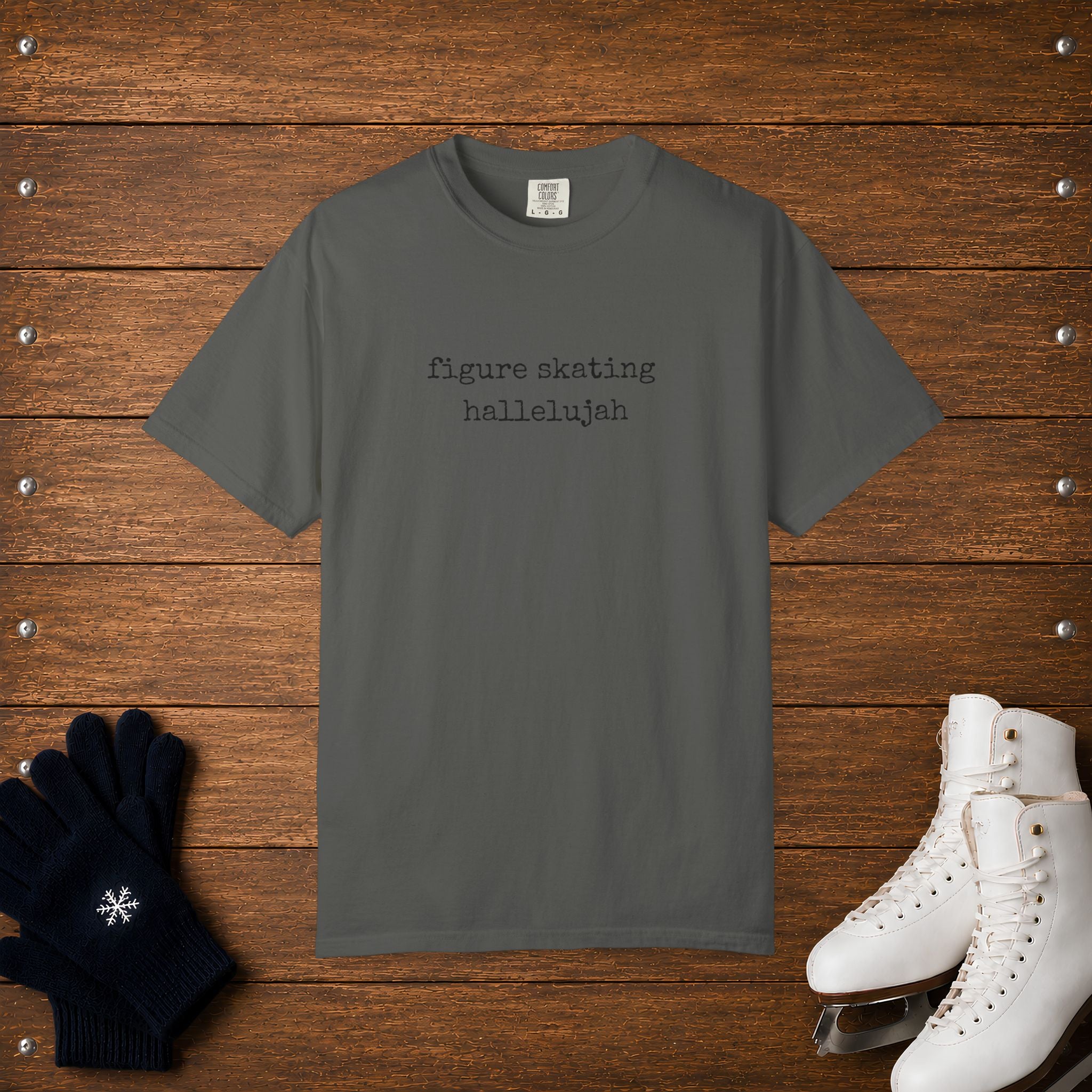 Figure Skating Hallelujah T-Shirt