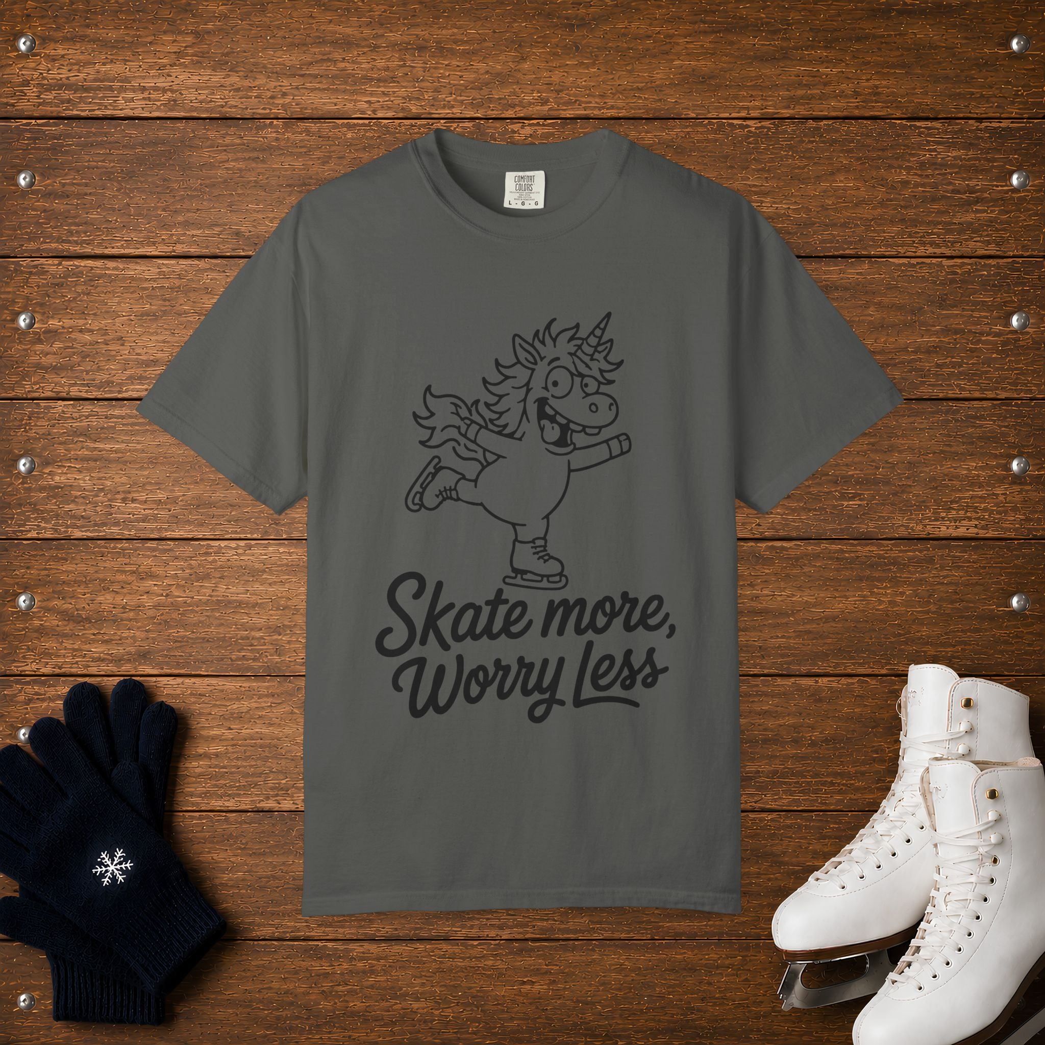 Worry Less- Unicorn T-Shirt