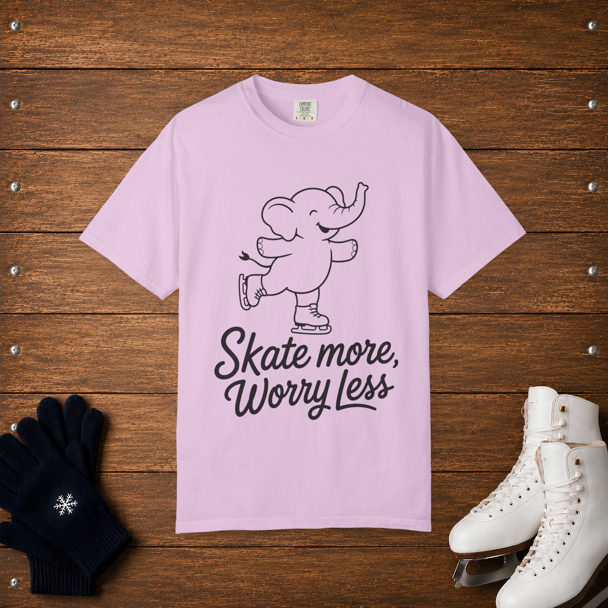 Worry Less- Elephant T-Shirt