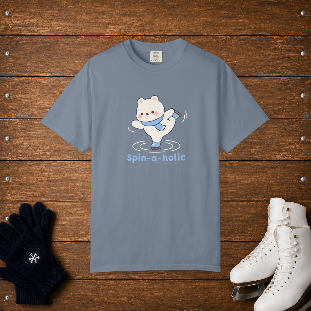 Spin-a-holic Bear T-Shirt