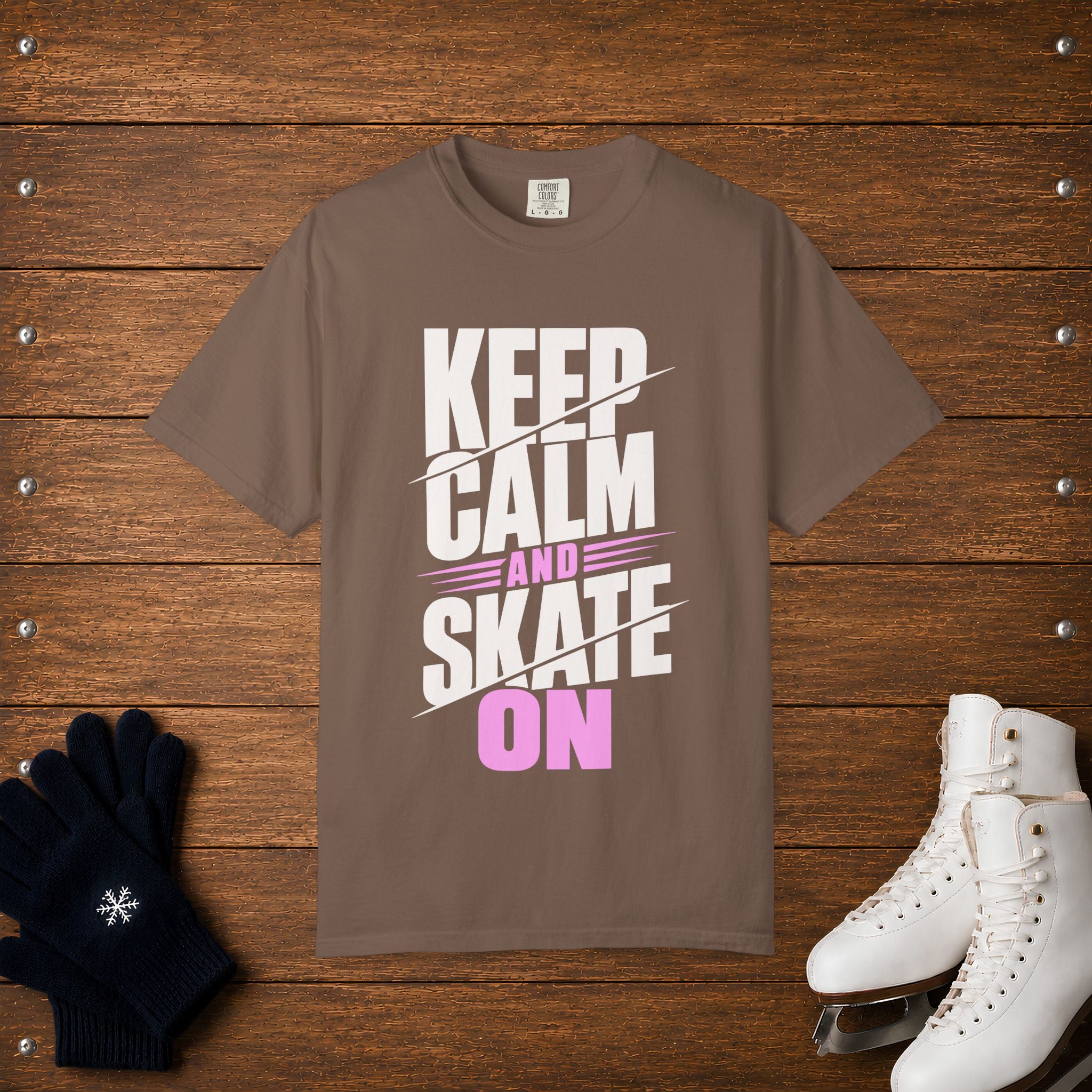 Keep Calm & Skate On T-Shirt