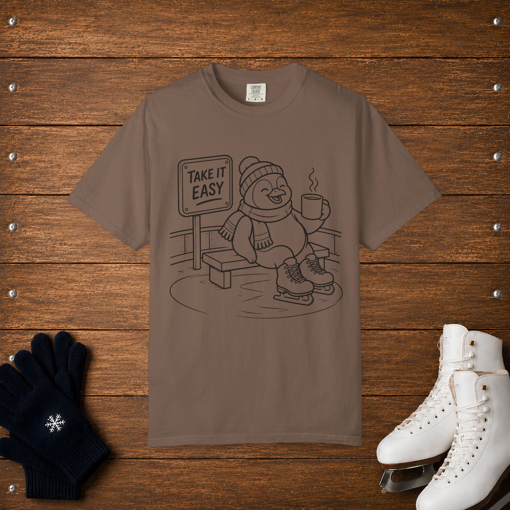 Take It Easy- Penguin T-Shirt