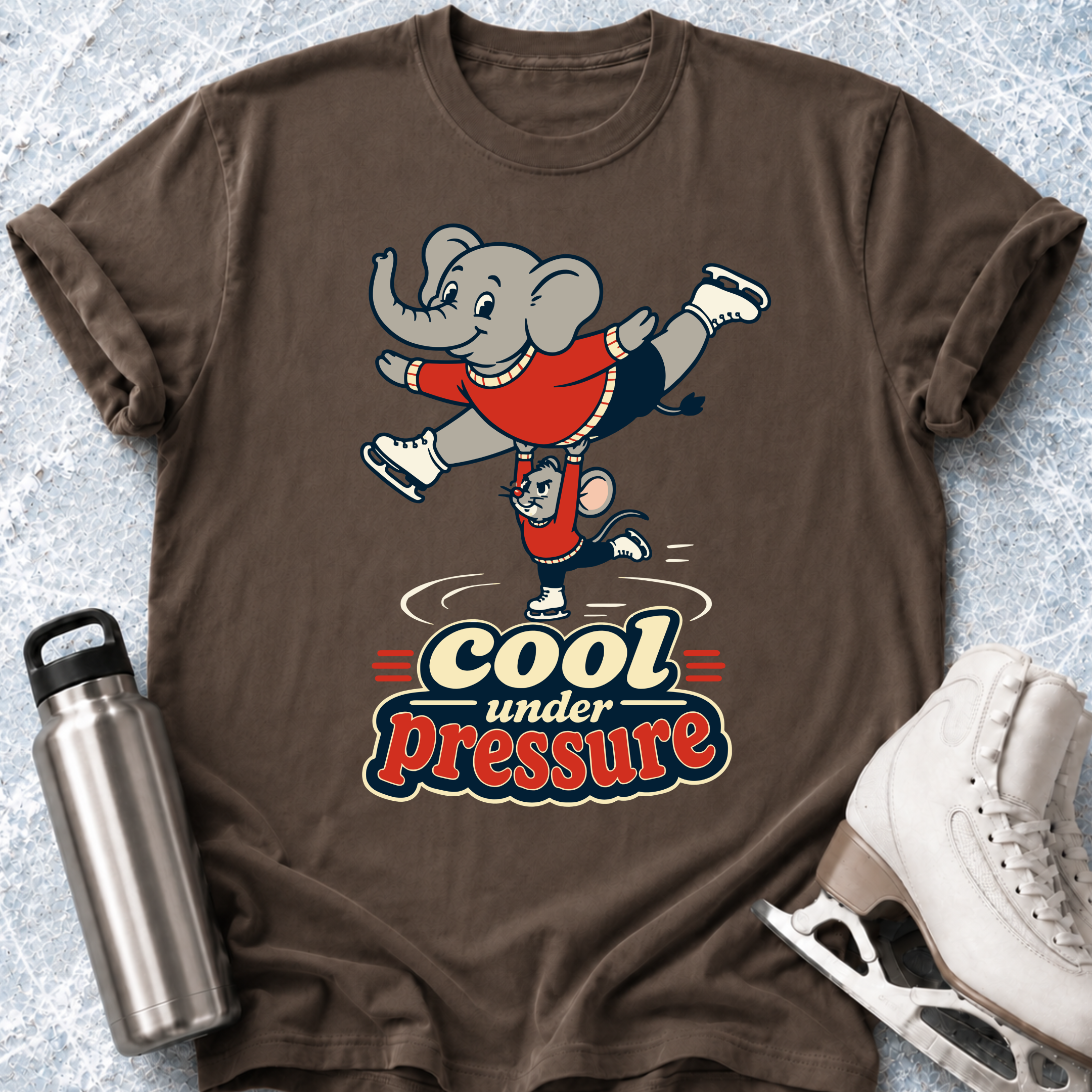 Cool Under Pressure- Pairs T-Shirt