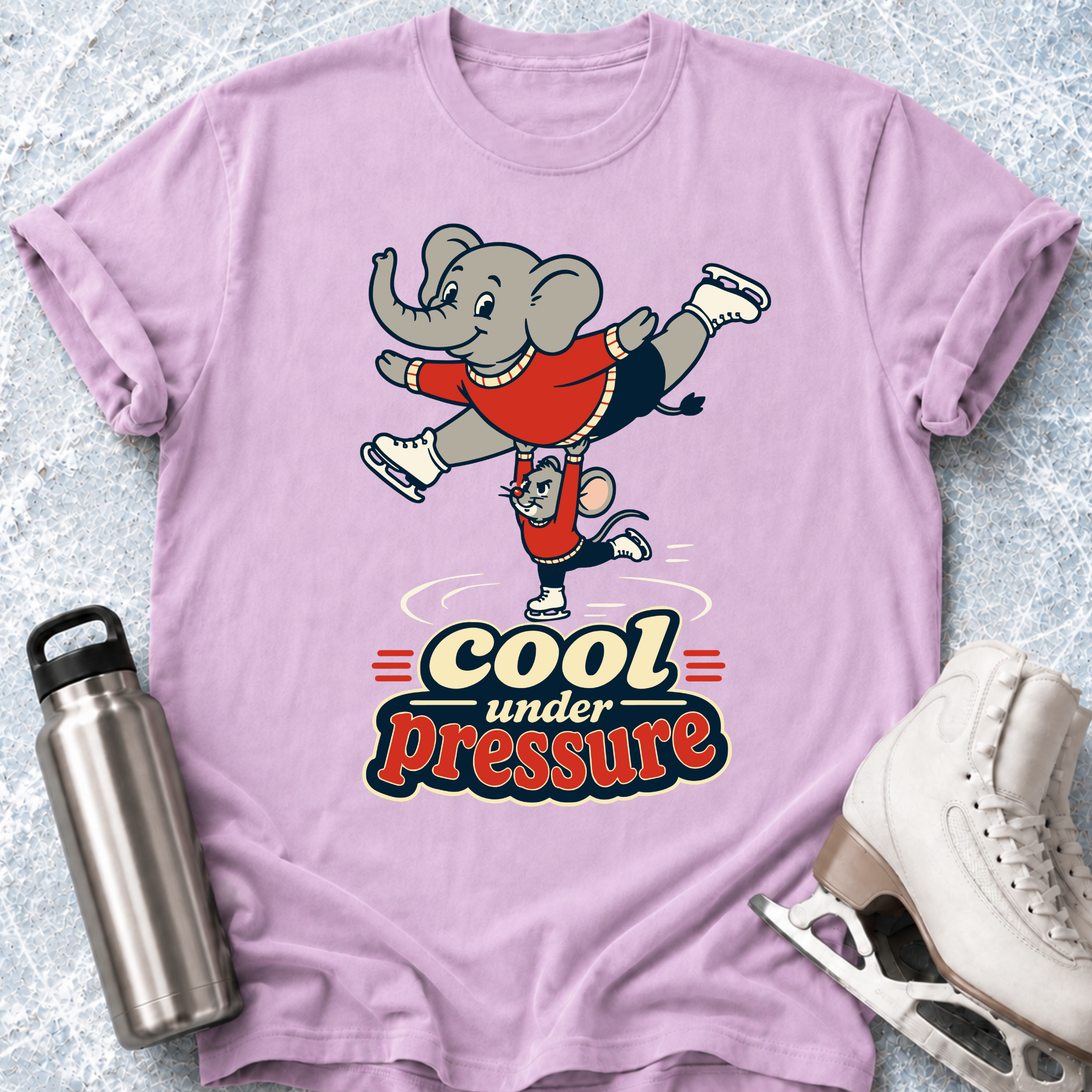 Cool Under Pressure- Pairs T-Shirt
