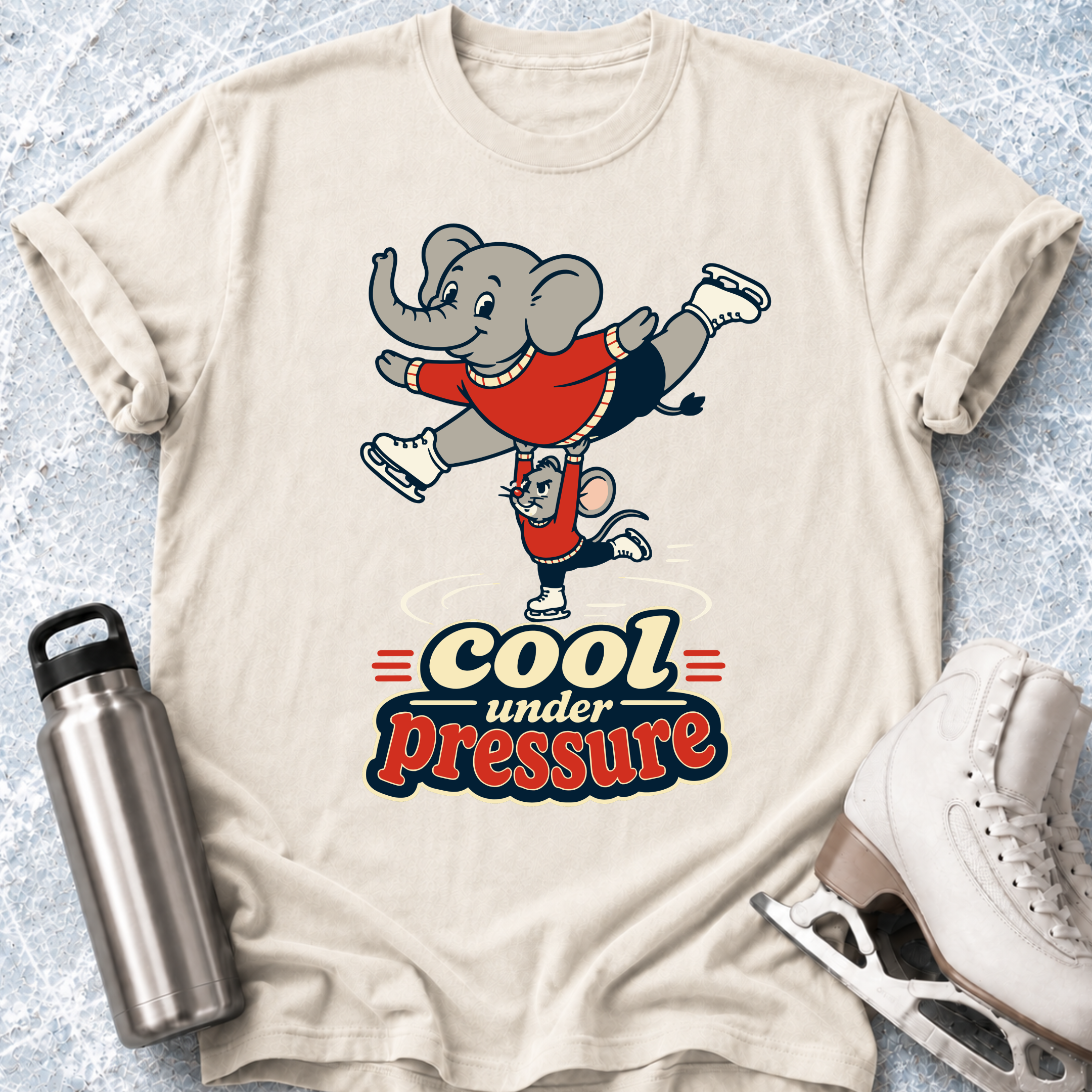 Cool Under Pressure- Pairs T-Shirt