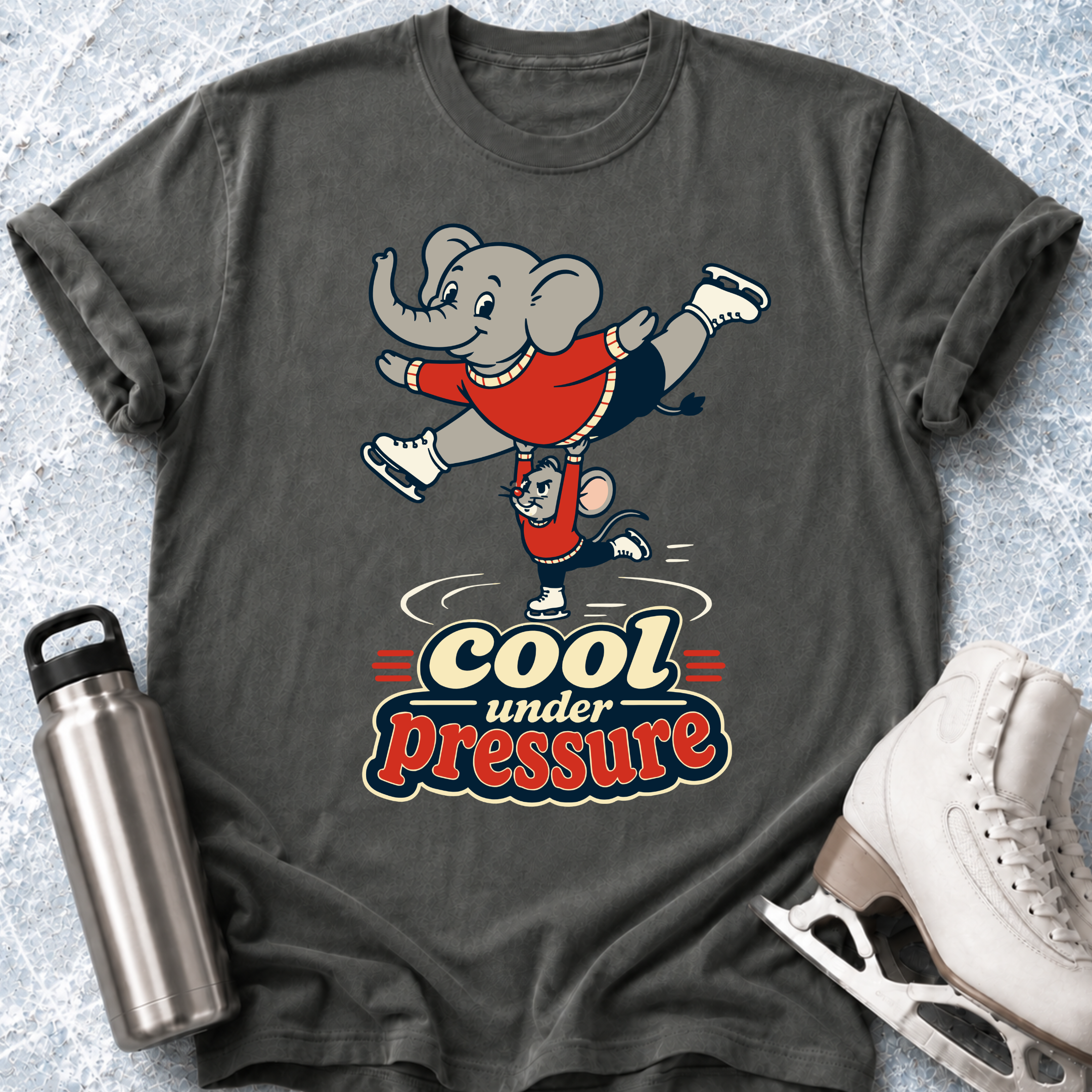 Cool Under Pressure- Pairs T-Shirt