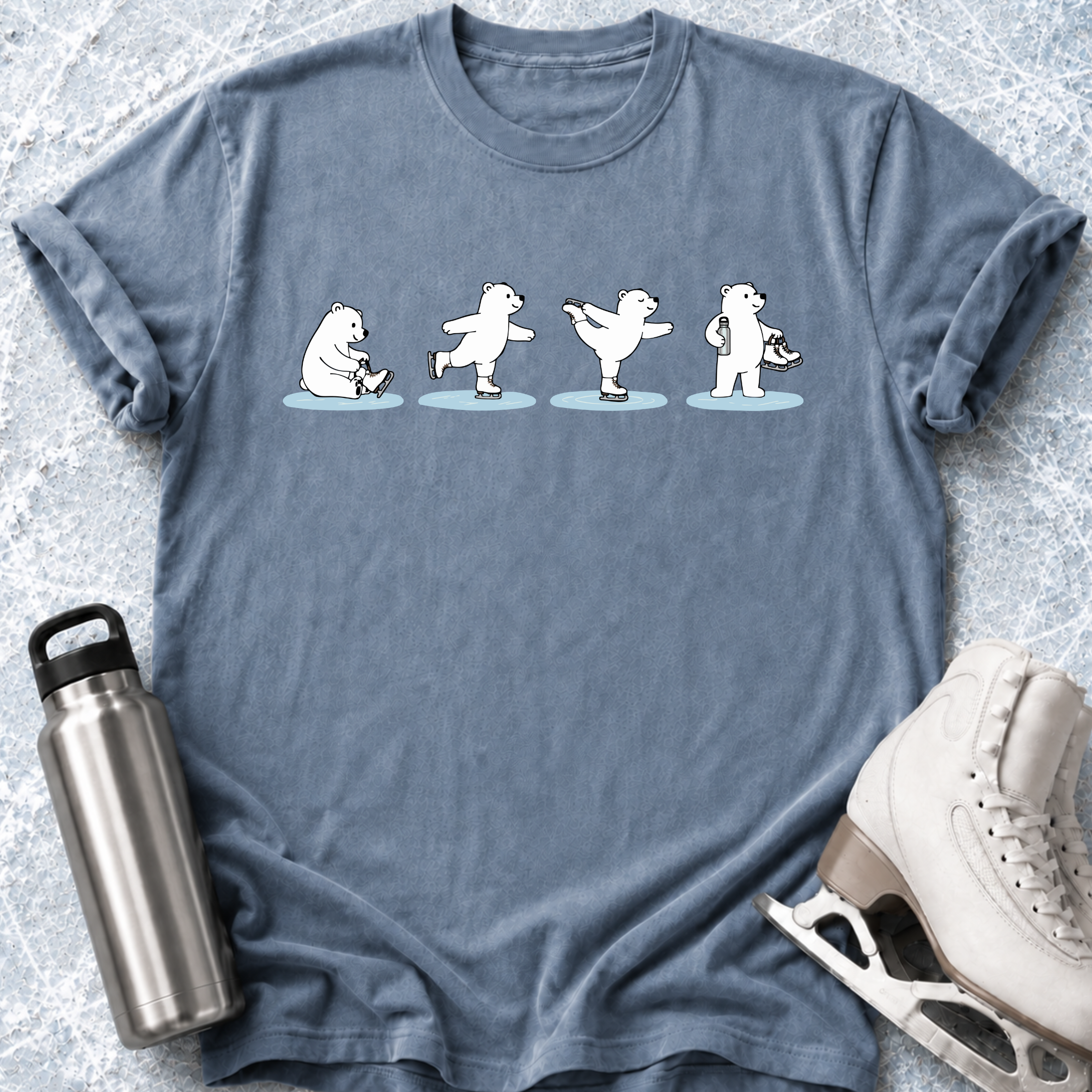 Whimsical Polar Bear T-Shirt