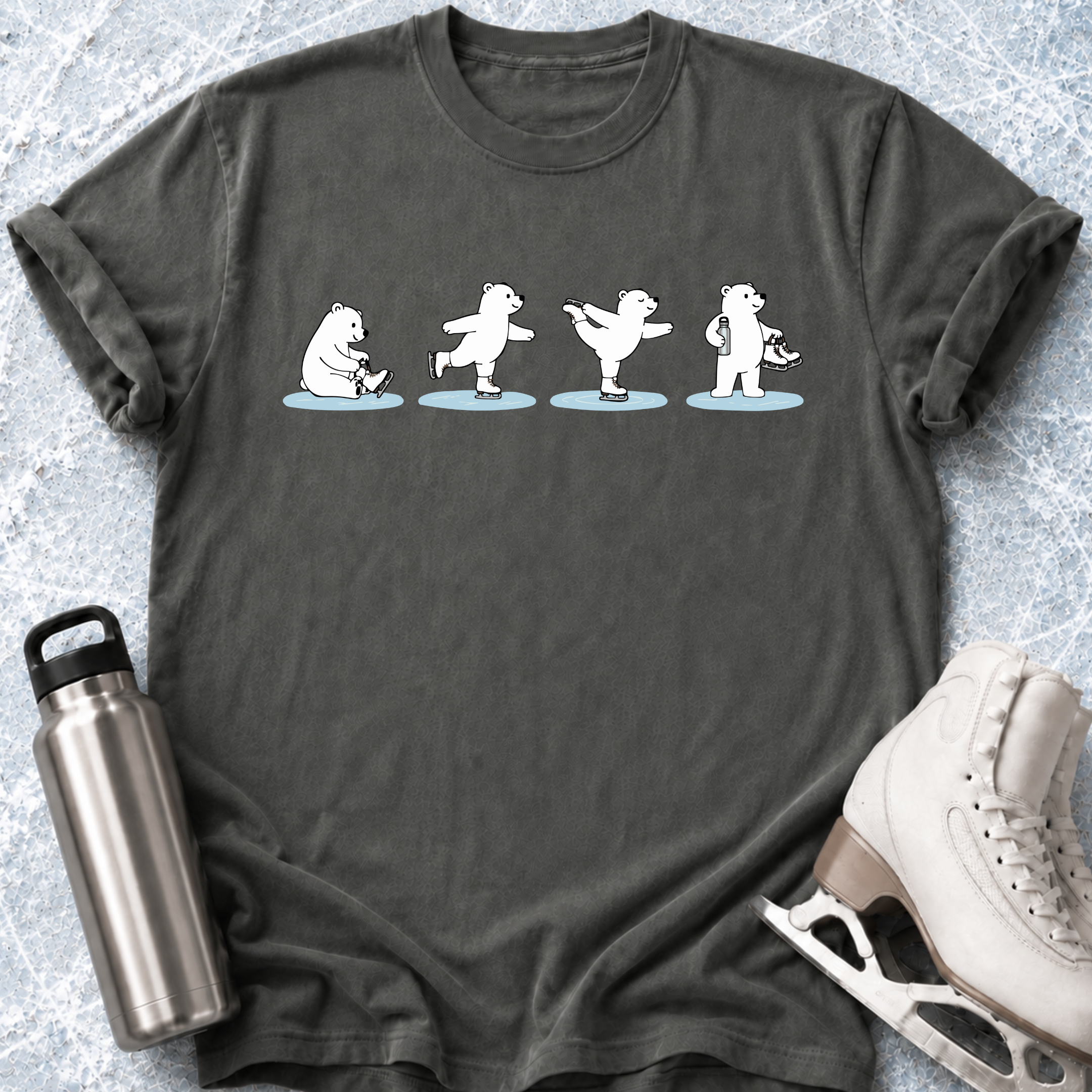 Whimsical Polar Bear T-Shirt