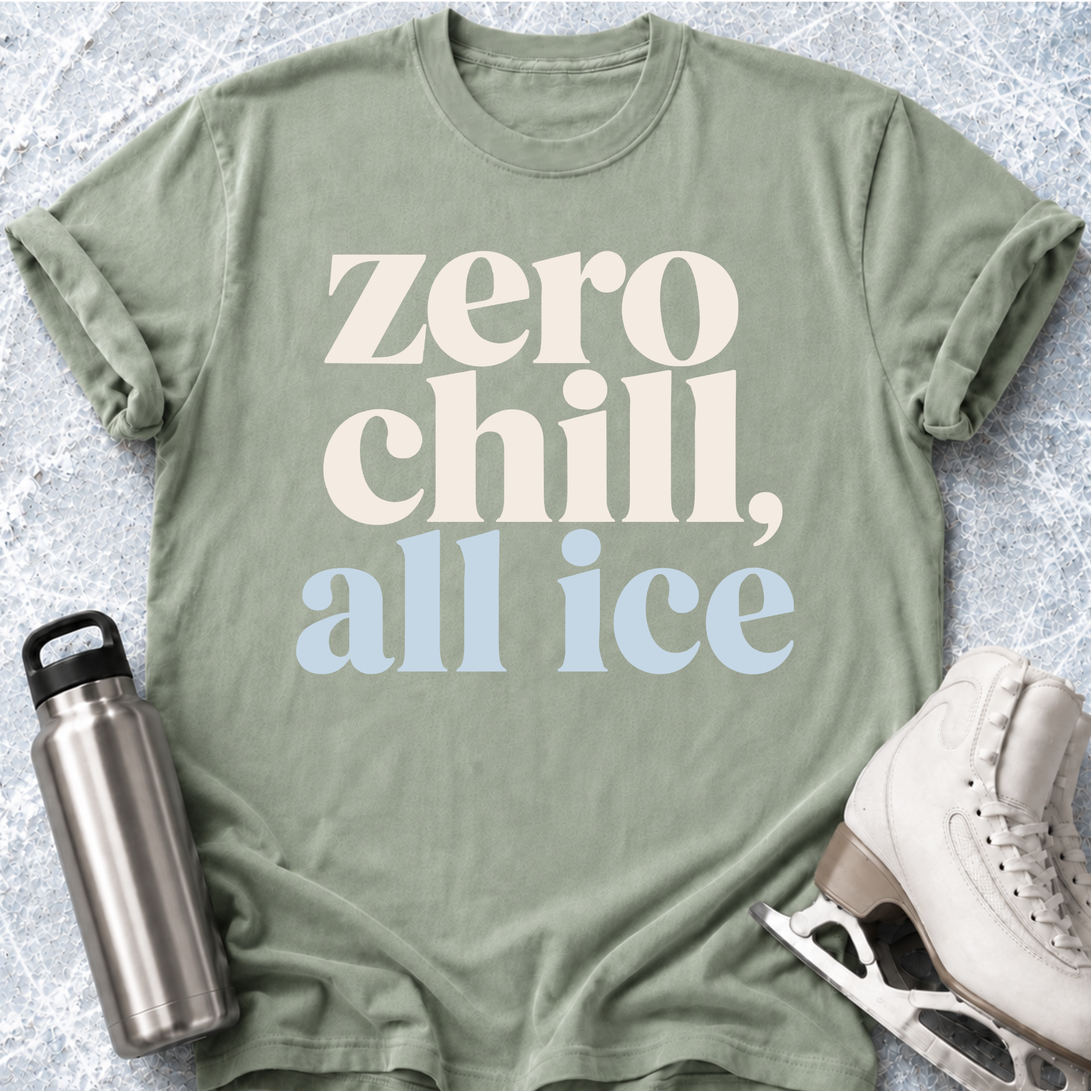Zero, Chill, All Ice T-Shirt