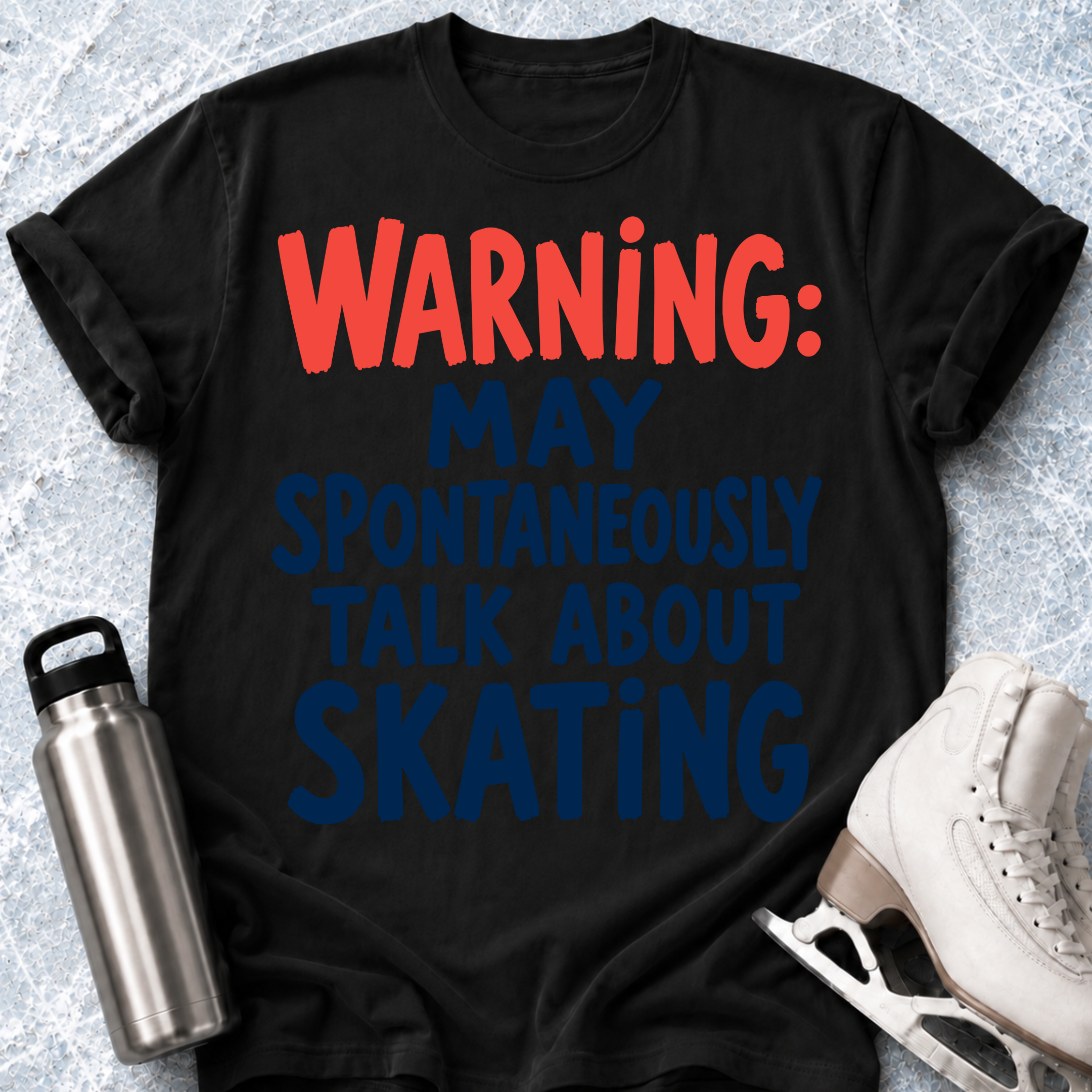 Spontaneously Talk About Skating T-Shirt