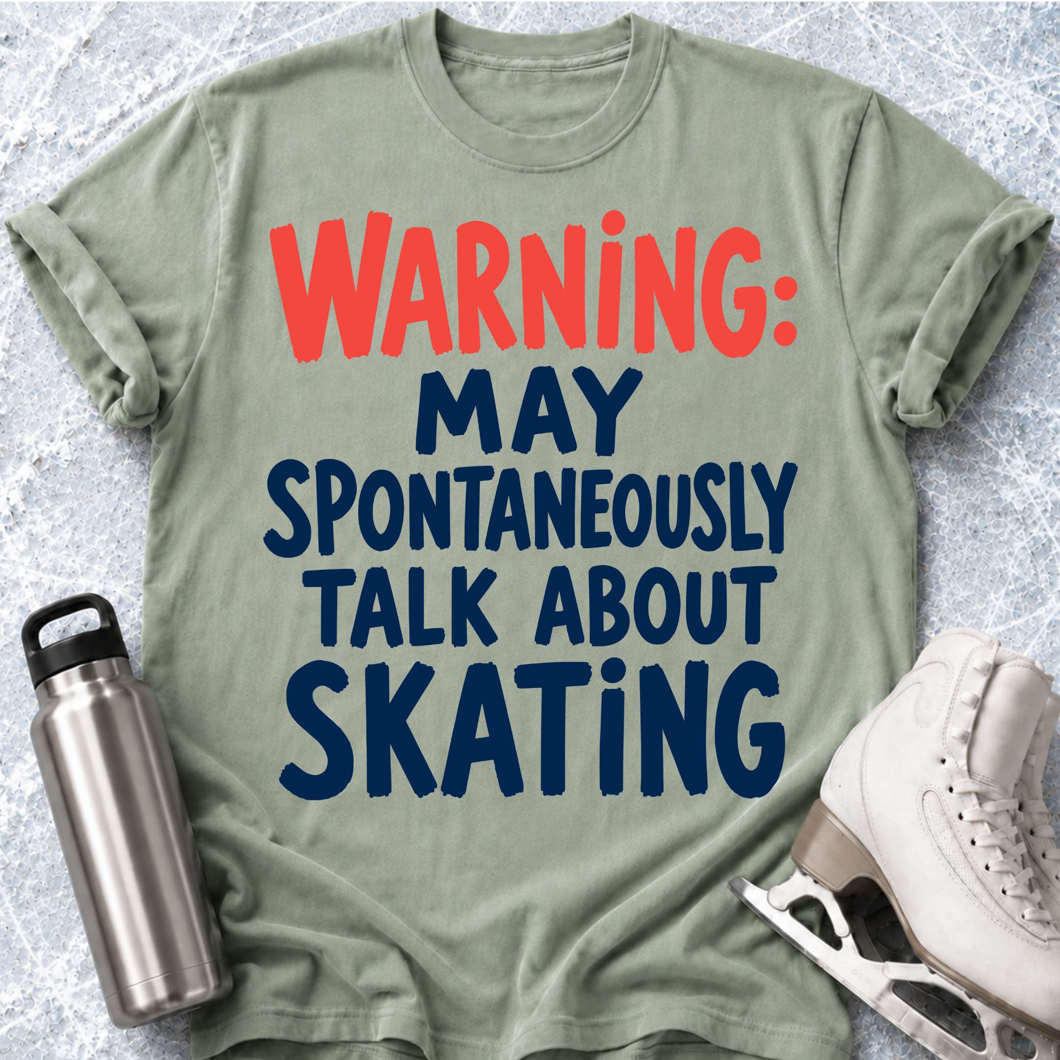 Spontaneously Talk About Skating T-Shirt