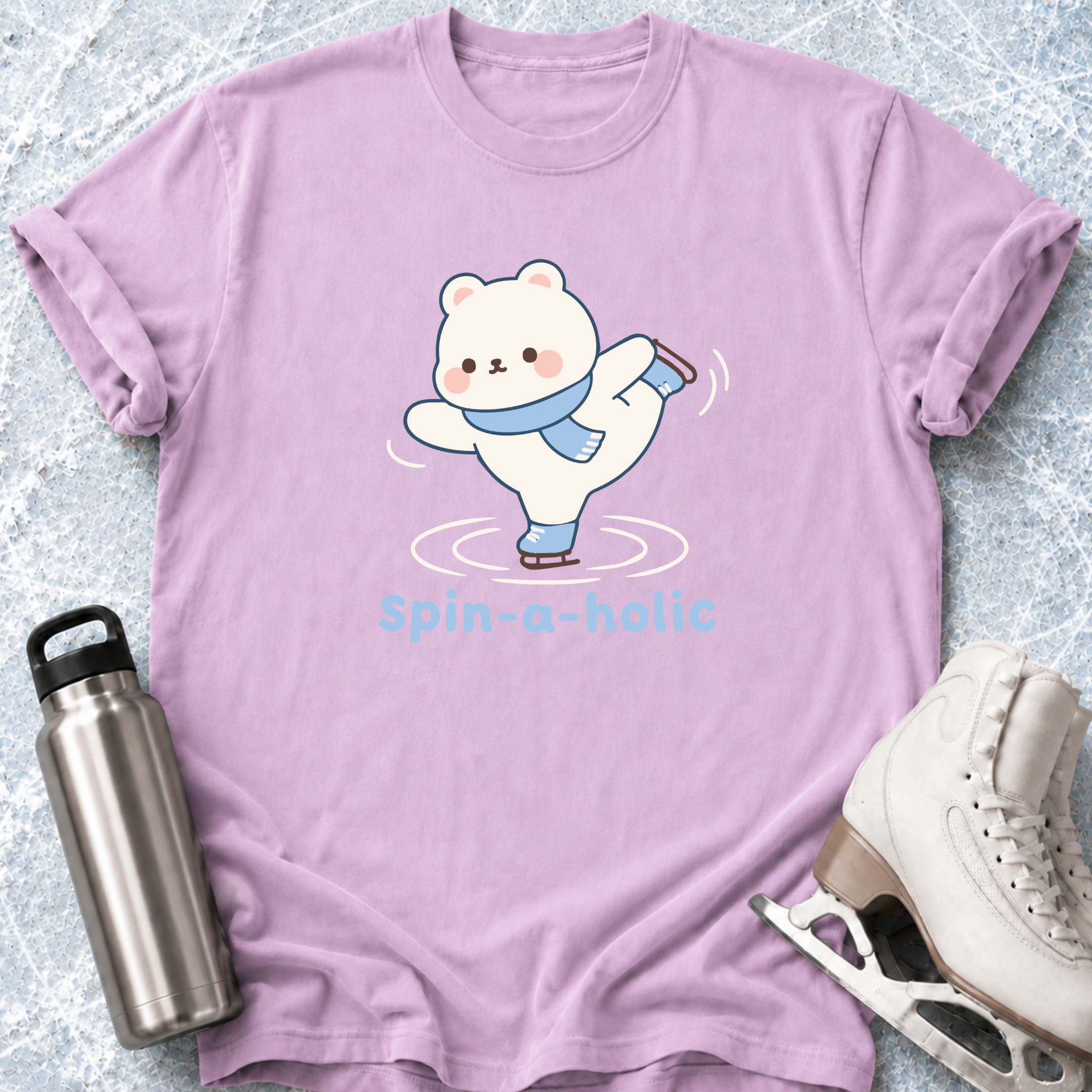 Spin-a-holic Bear T-Shirt