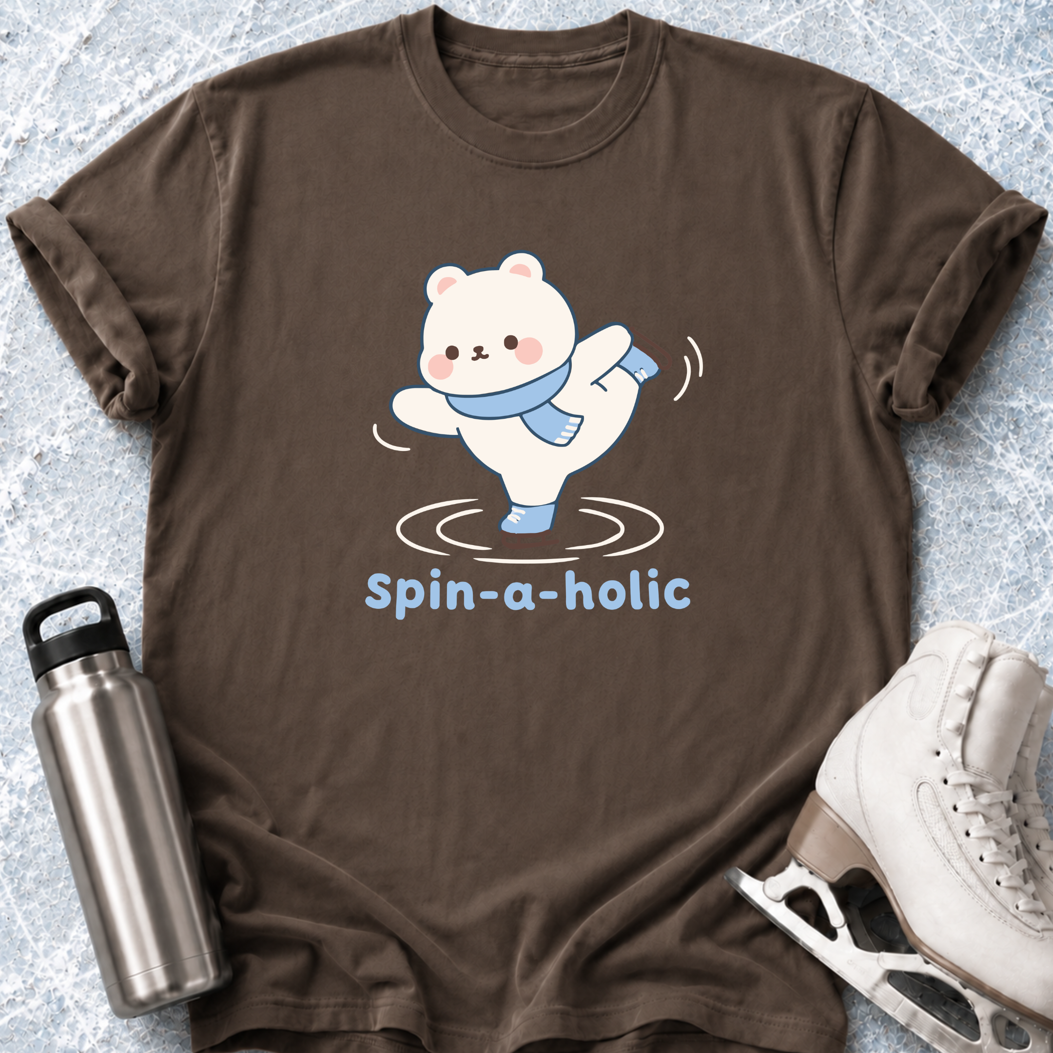 Spin-a-holic Bear T-Shirt