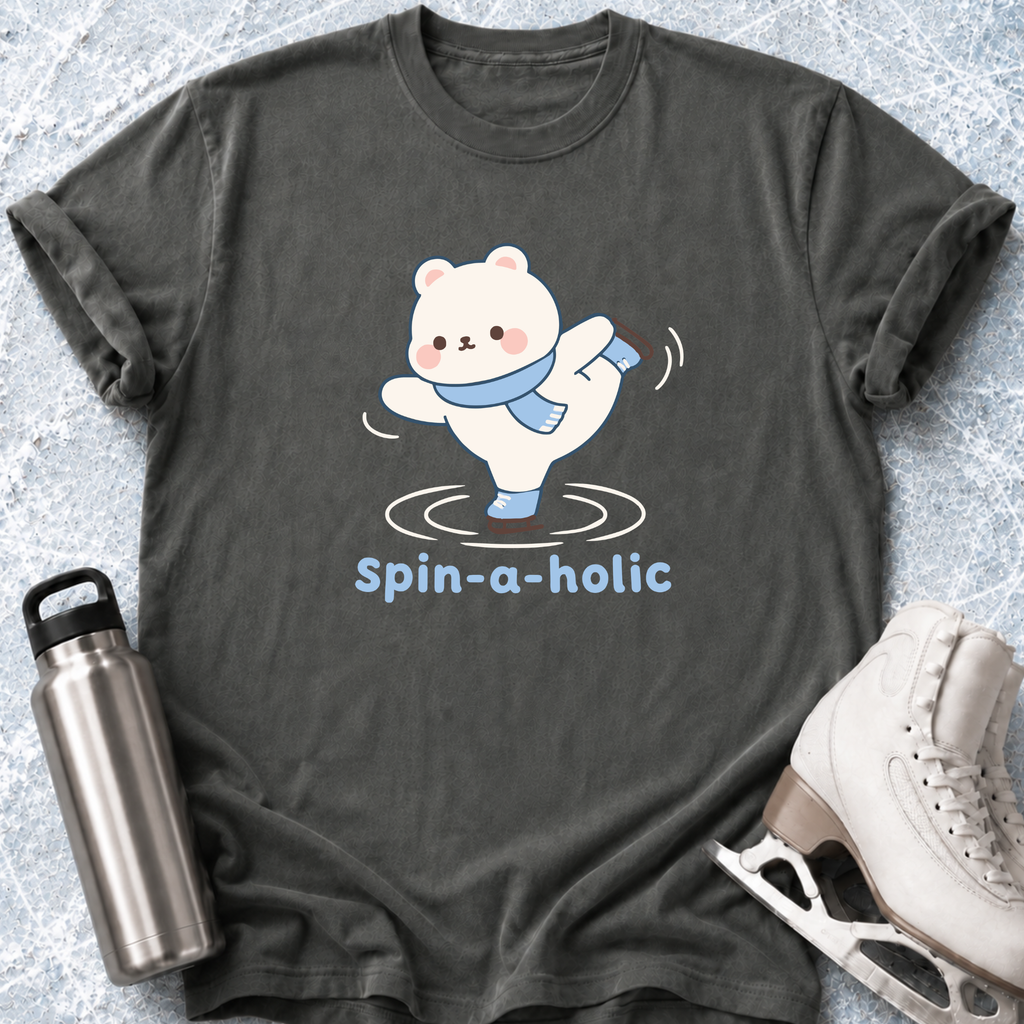 Spin-a-holic Bear T-Shirt