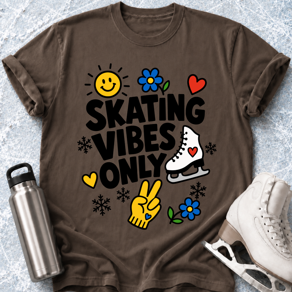 Skating Vibes Only T-Shirt