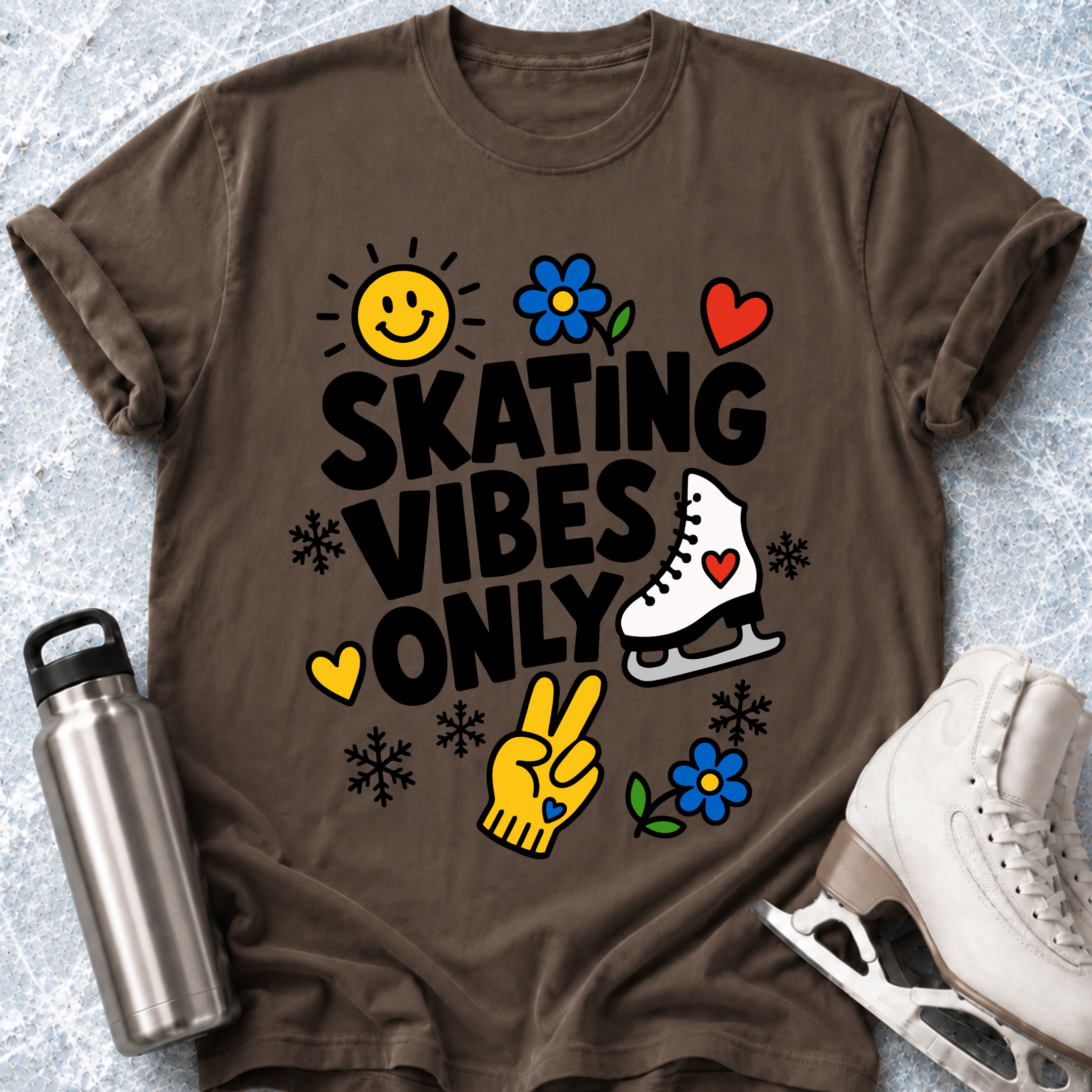 Skating Vibes Only T-Shirt