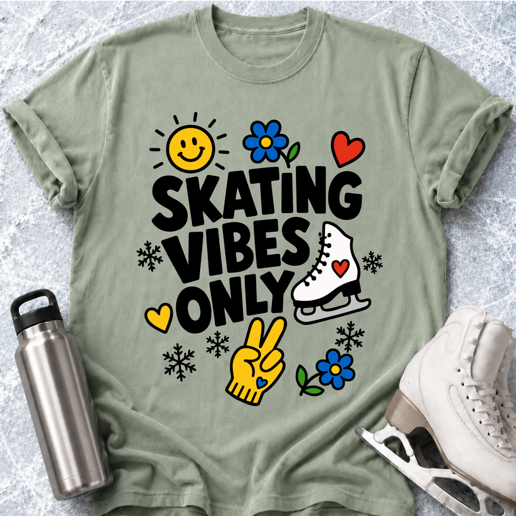 Skating Vibes Only T-Shirt