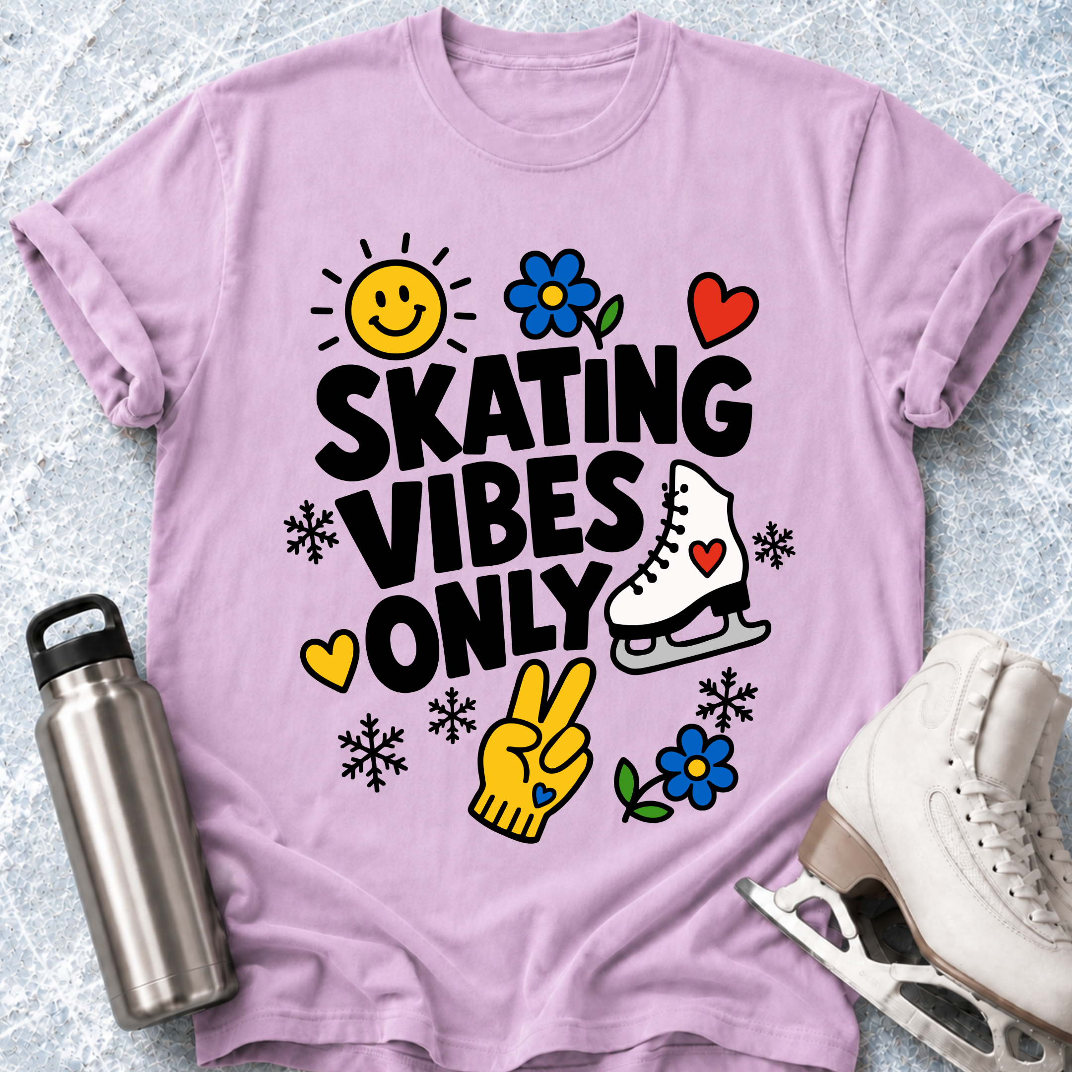 Skating Vibes Only T-Shirt
