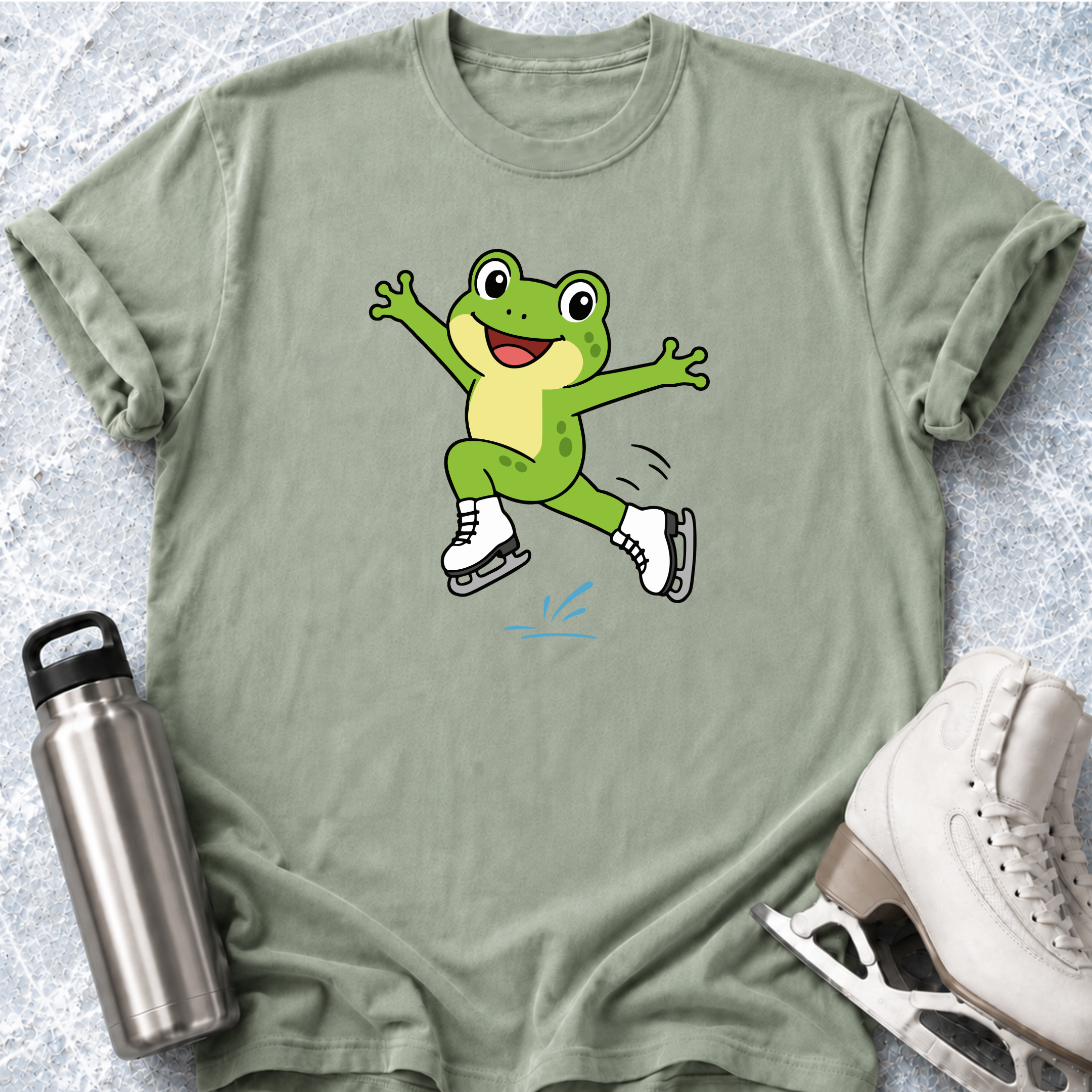 Cartoon Frog T-Shirt