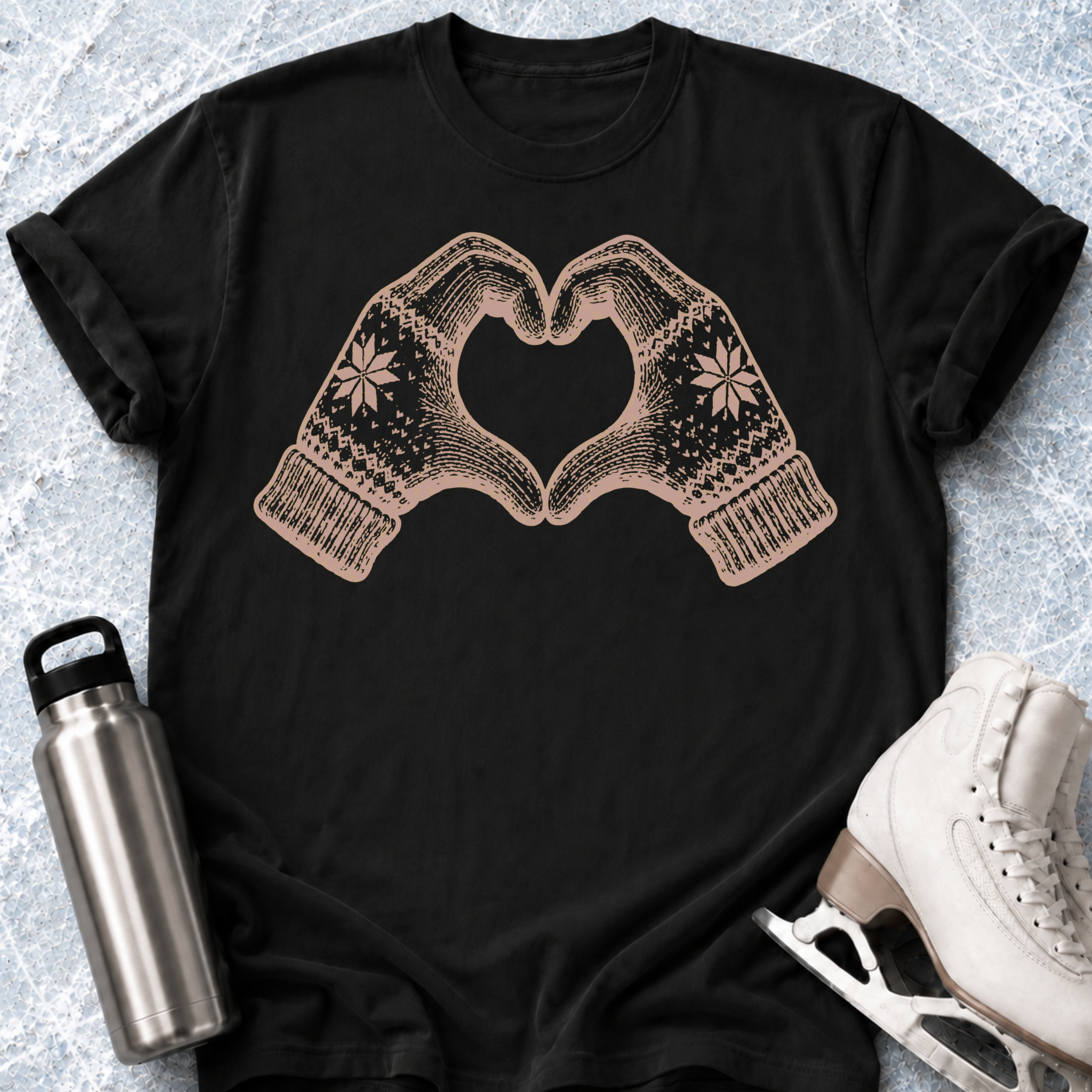 Gloves Heart T-Shirt