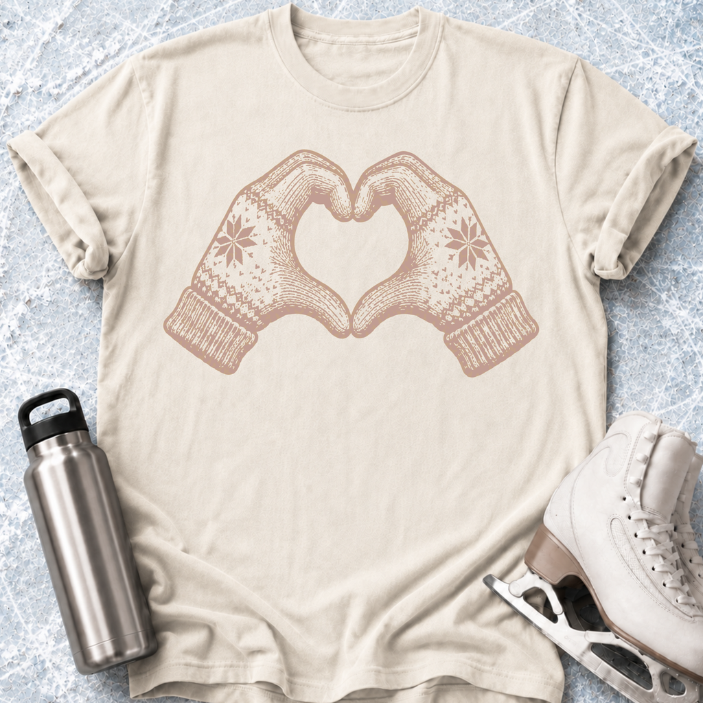 Gloves Heart T-Shirt