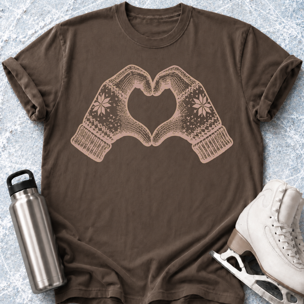 Gloves Heart T-Shirt