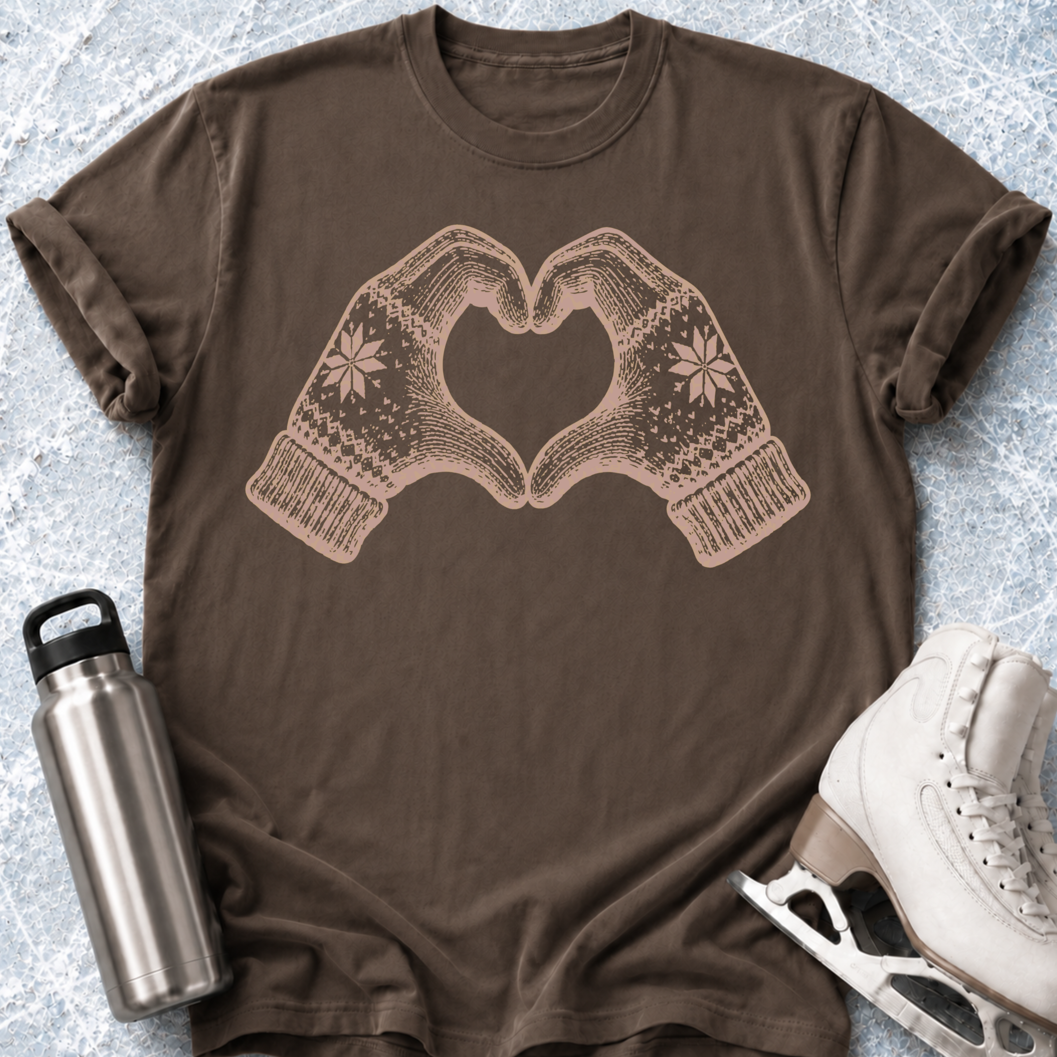 Gloves Heart T-Shirt