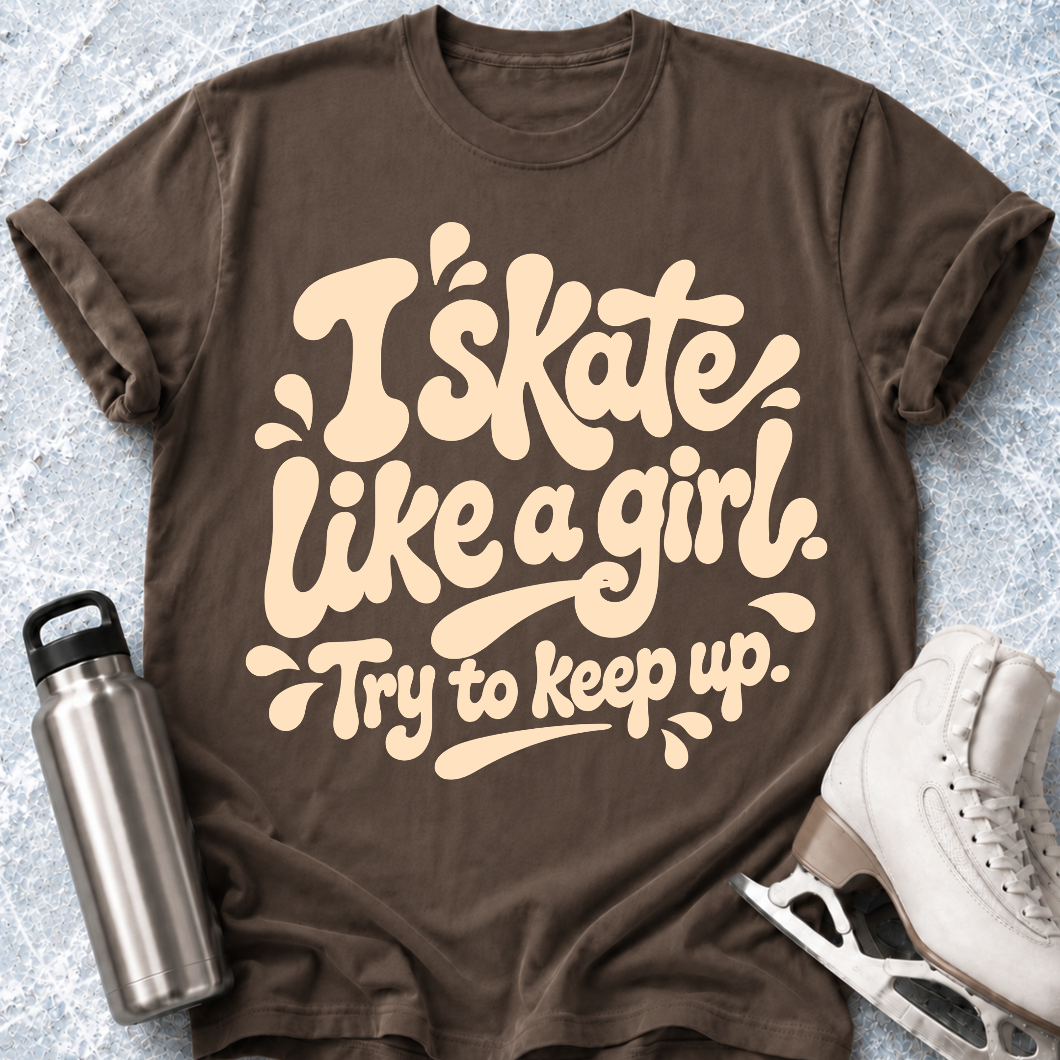 Skate Like A Girl- Keep Up T-Shirt