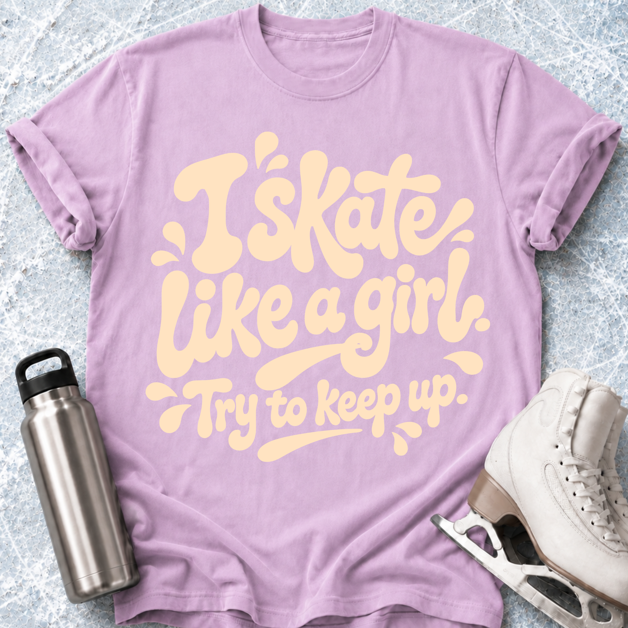 Skate Like A Girl- Keep Up T-Shirt