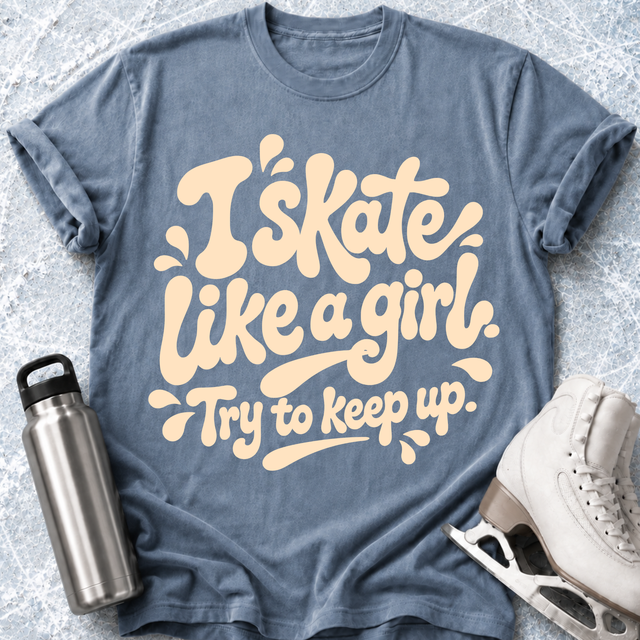 Skate Like A Girl- Keep Up T-Shirt