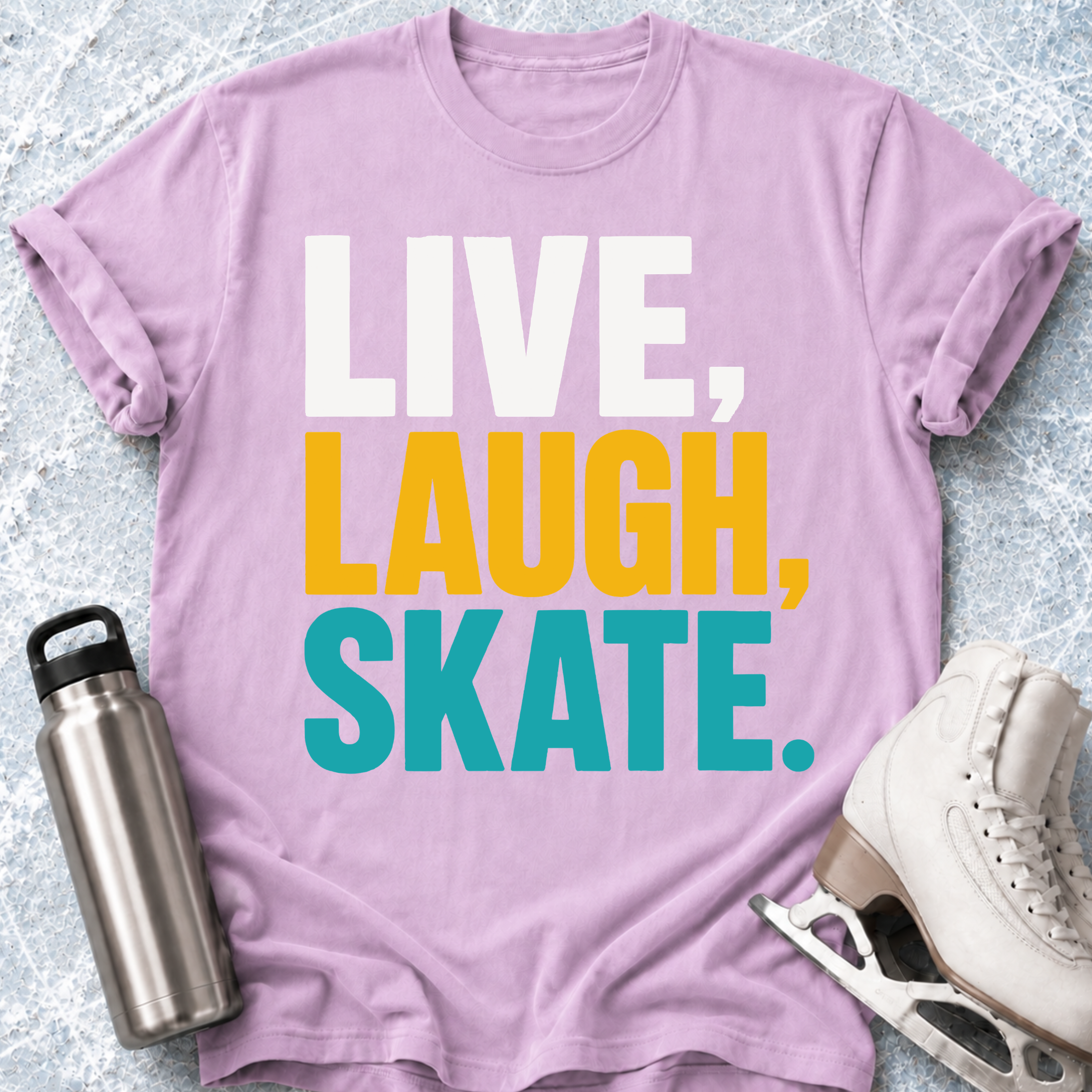 Live, Laugh, Skate T-Shirt