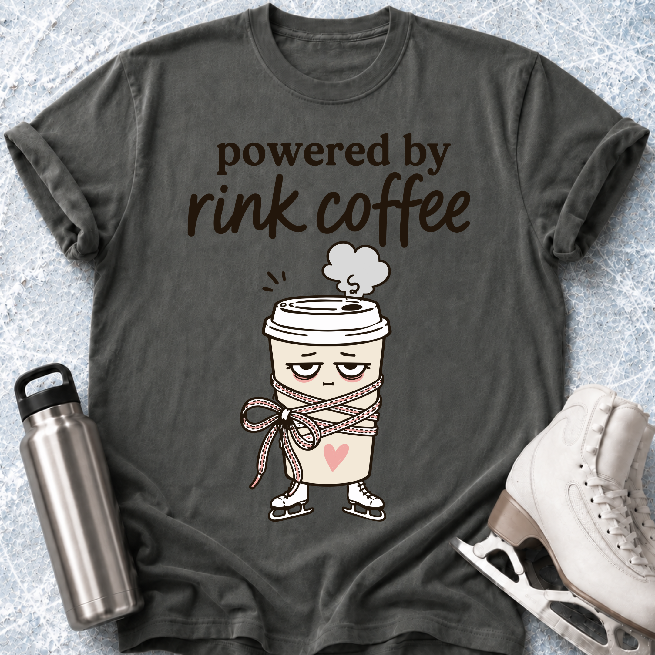 Powered By Rink Coffee T-Shirt