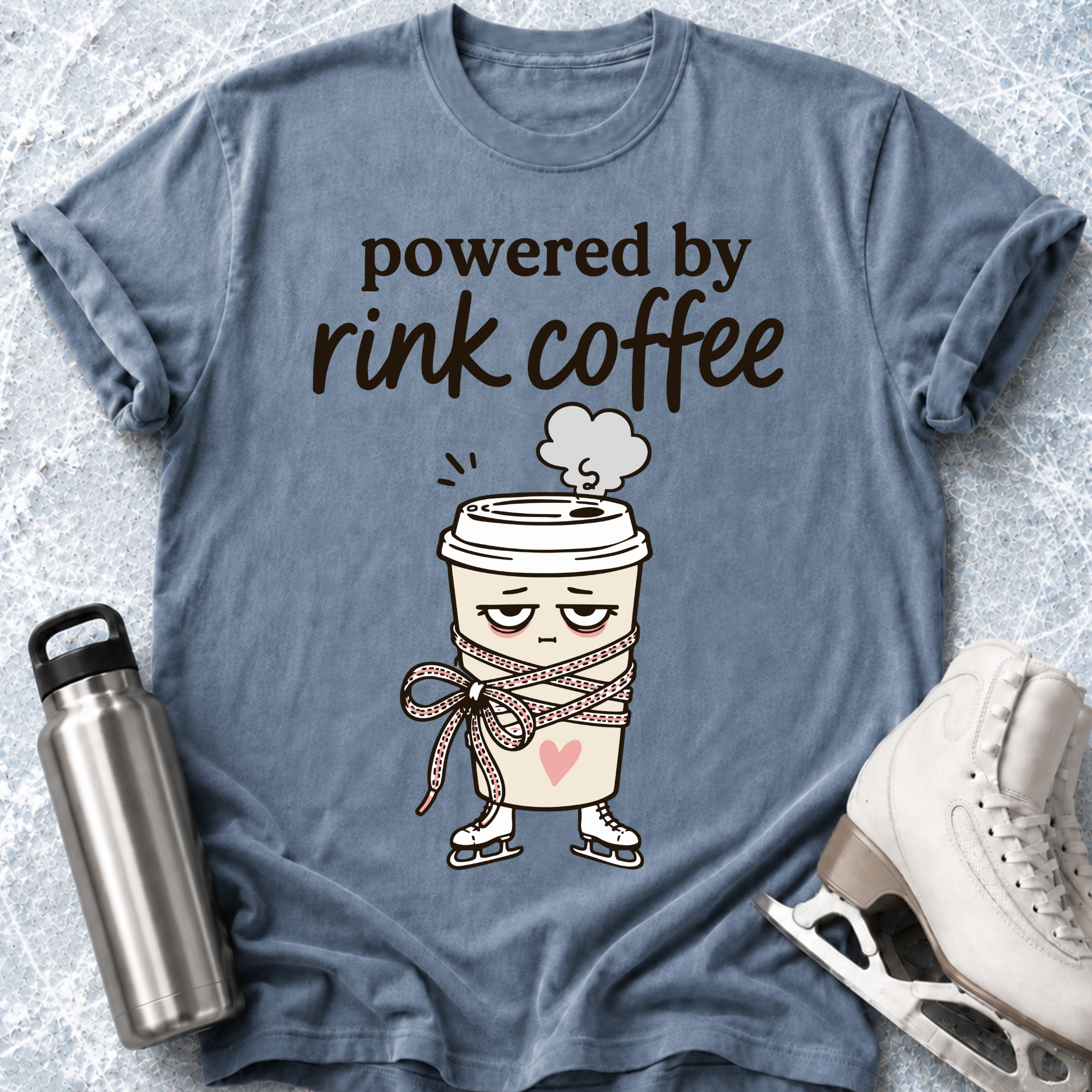 Powered By Rink Coffee T-Shirt