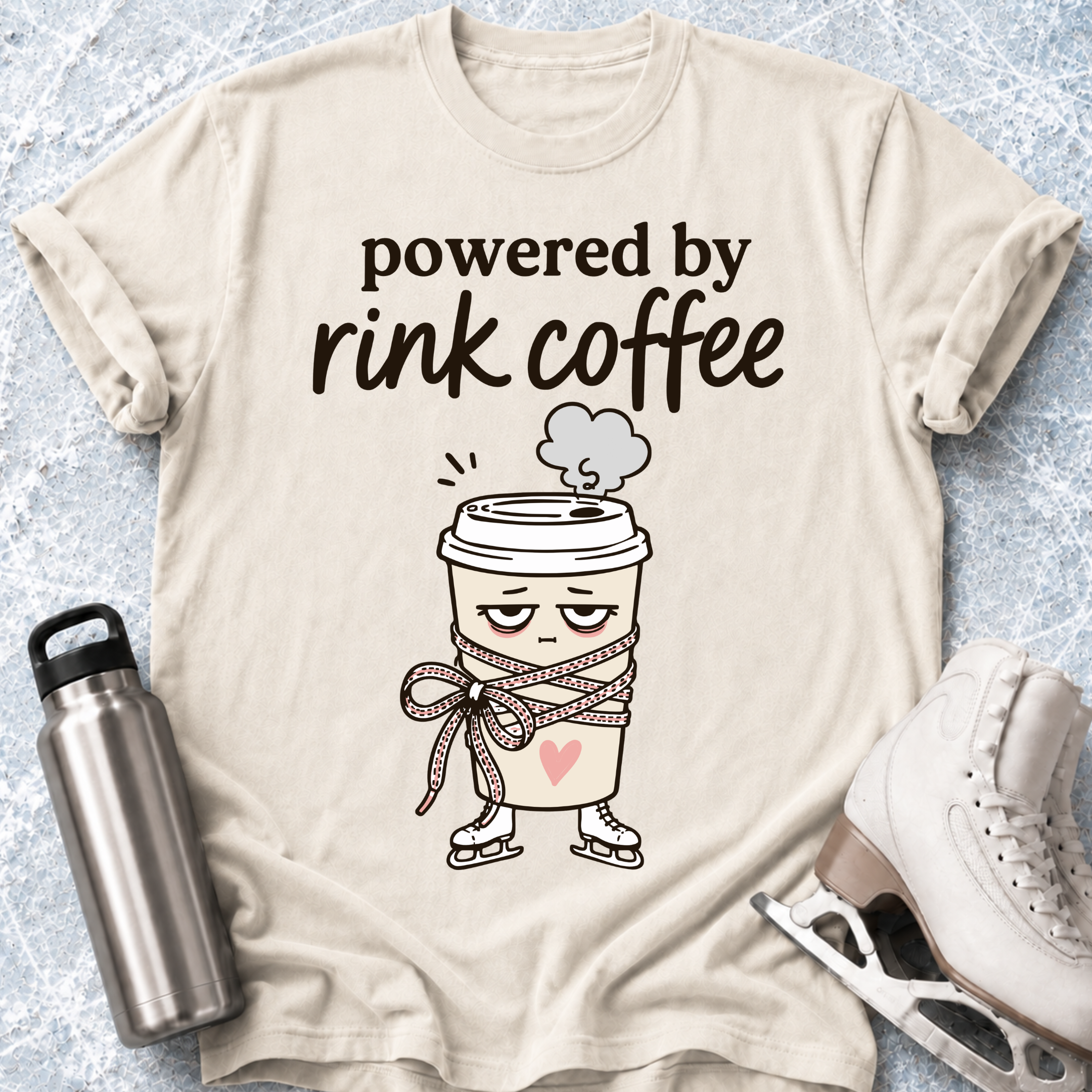 Powered By Rink Coffee T-Shirt