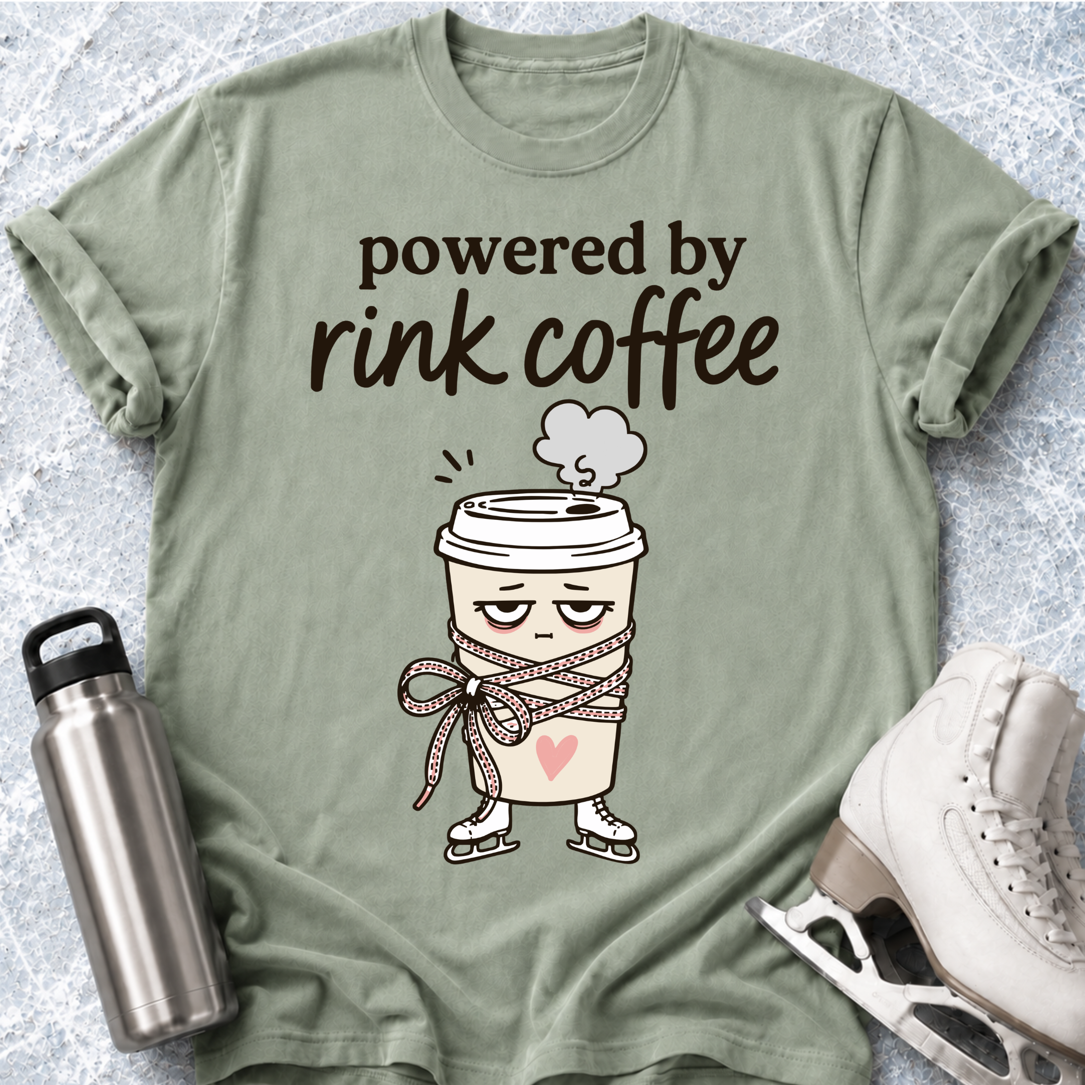 Powered By Rink Coffee T-Shirt