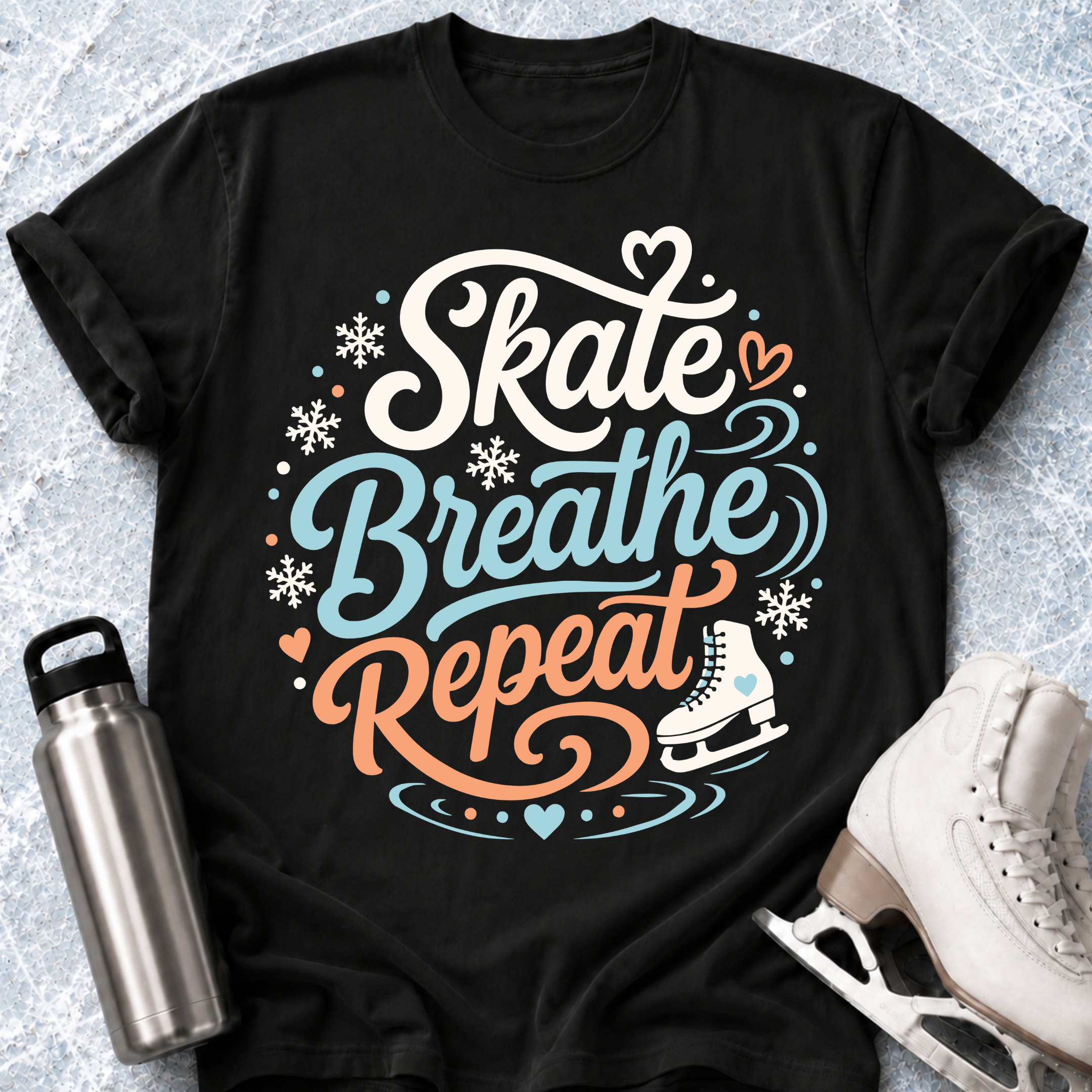 Skate. Breathe. Repeat T-Shirt