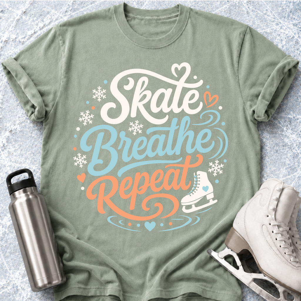 Skate. Breathe. Repeat T-Shirt