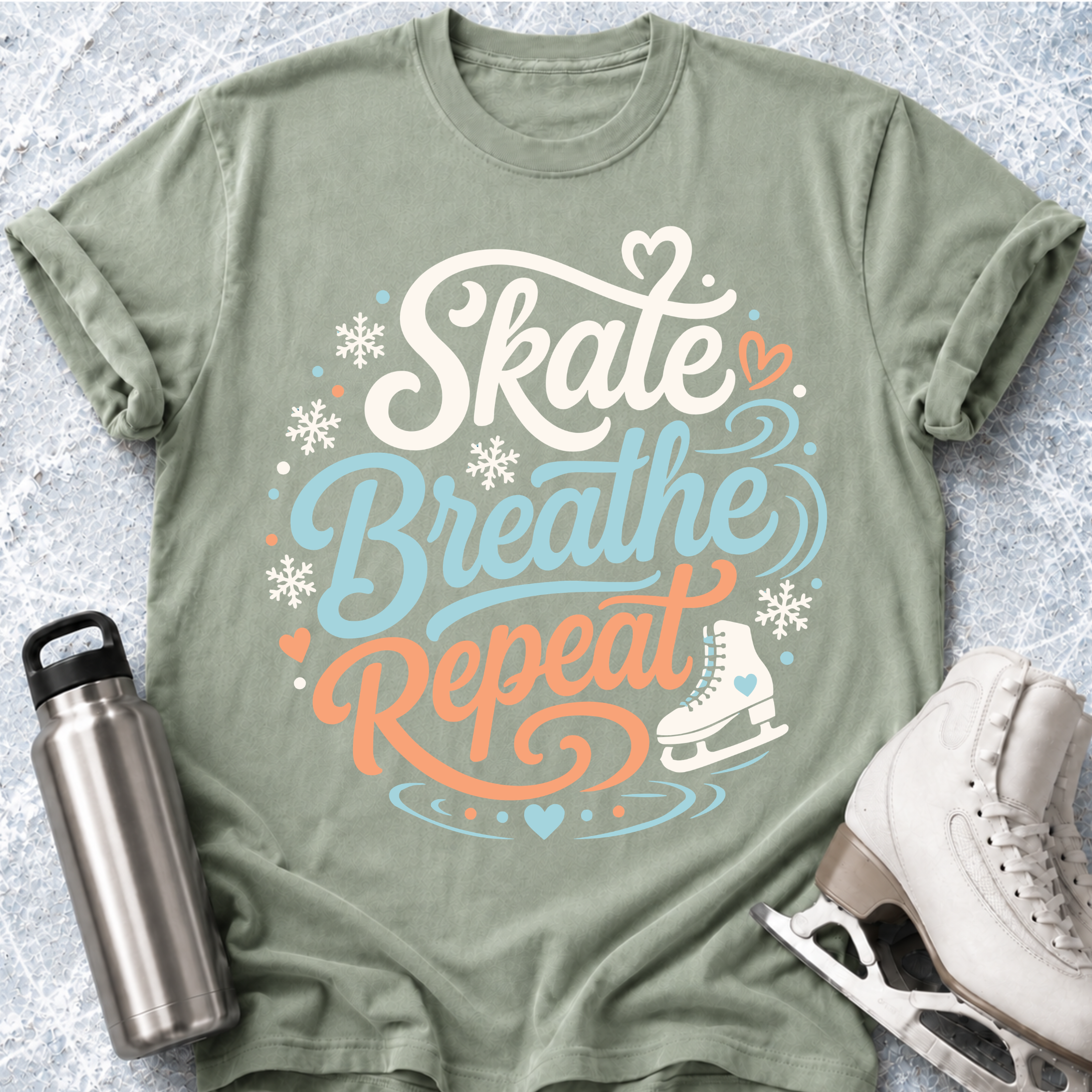 Skate. Breathe. Repeat T-Shirt