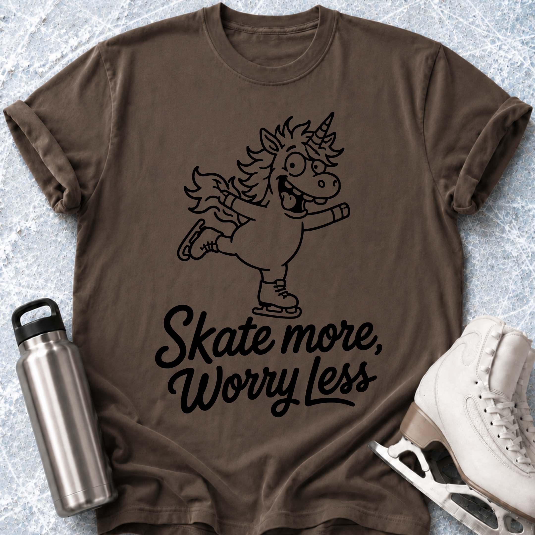 Worry Less- Unicorn T-Shirt