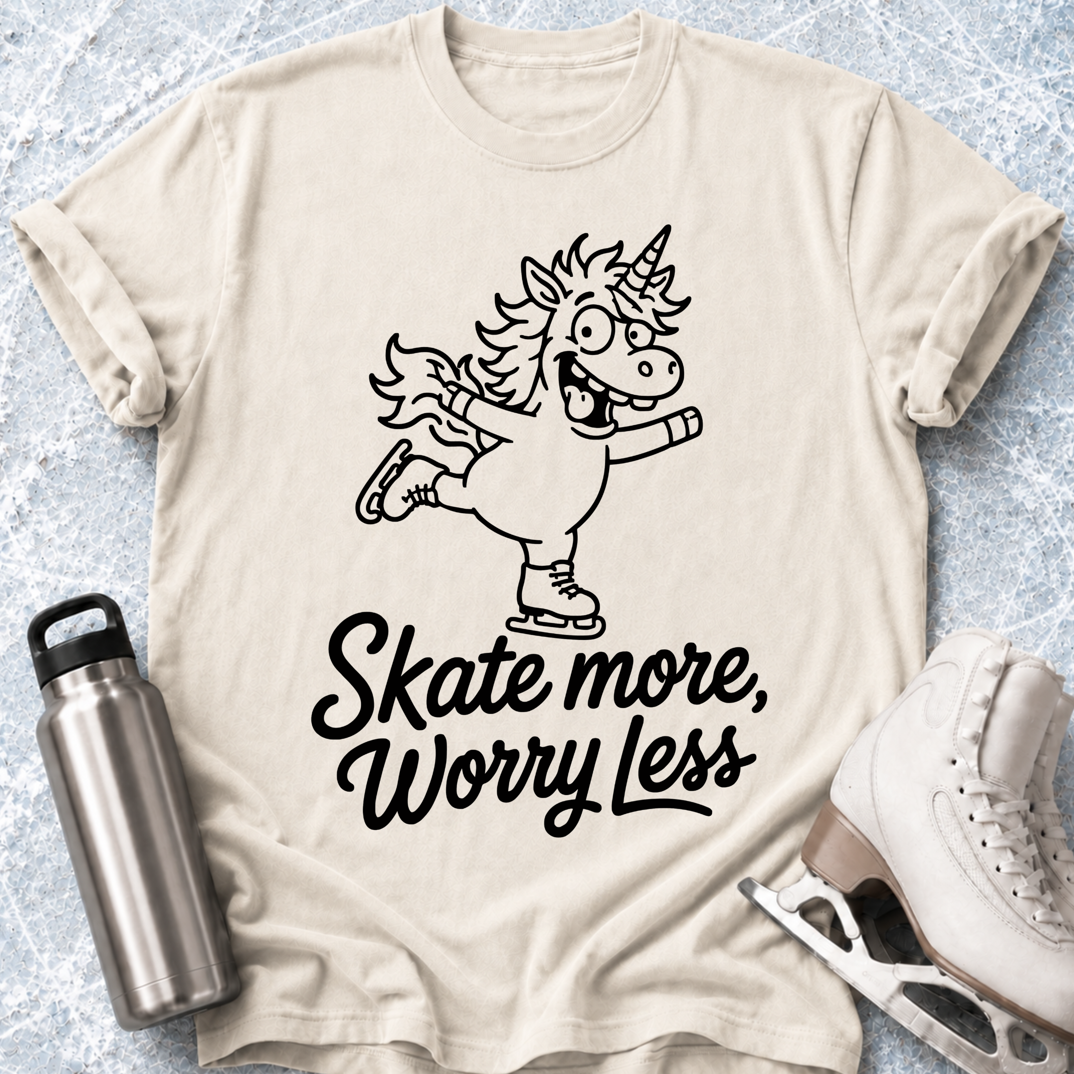 Worry Less- Unicorn T-Shirt