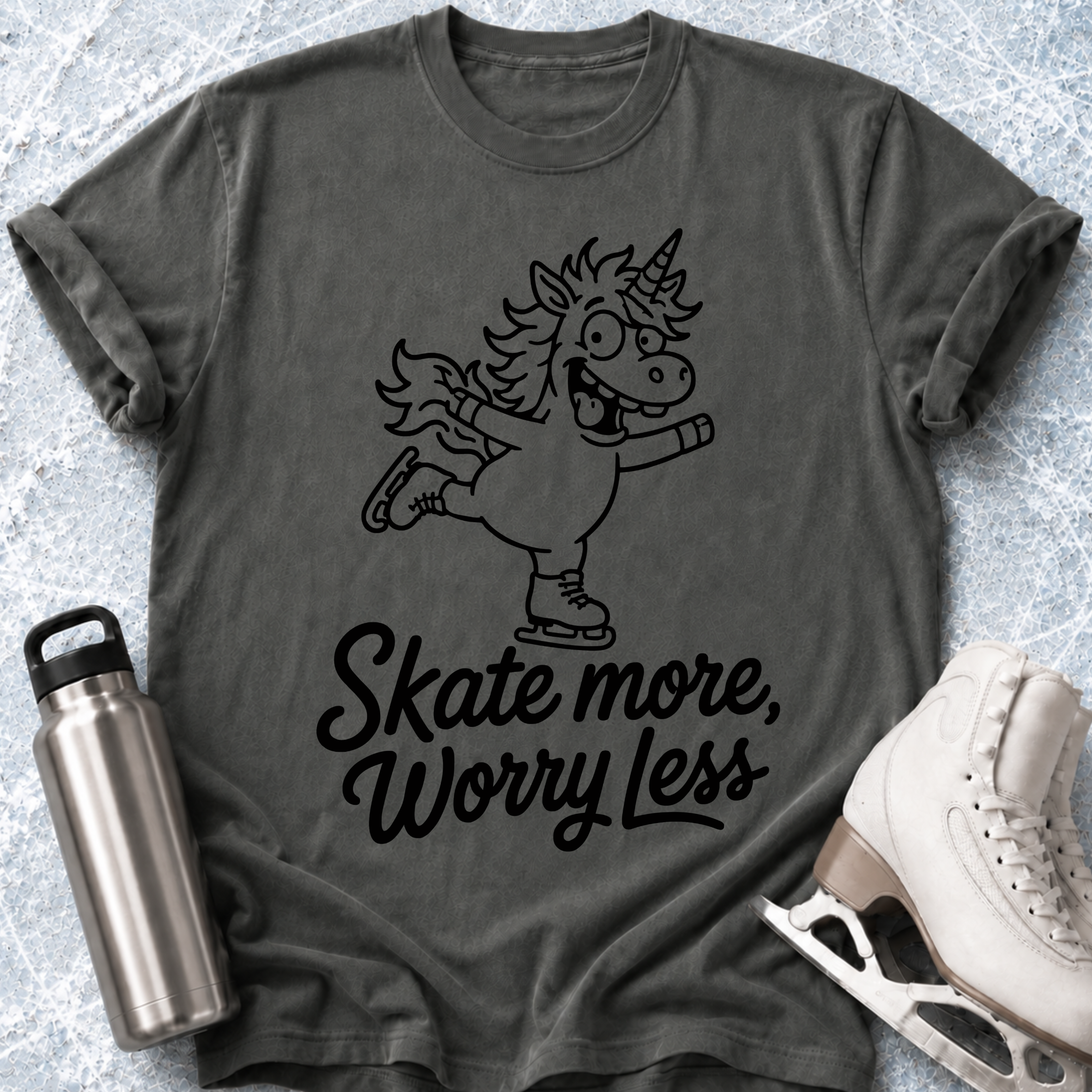Worry Less- Unicorn T-Shirt