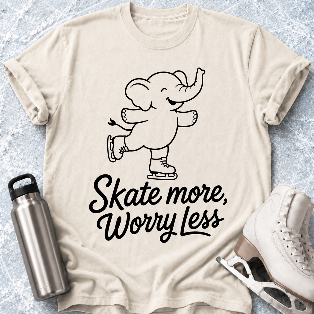 Worry Less- Elephant T-Shirt